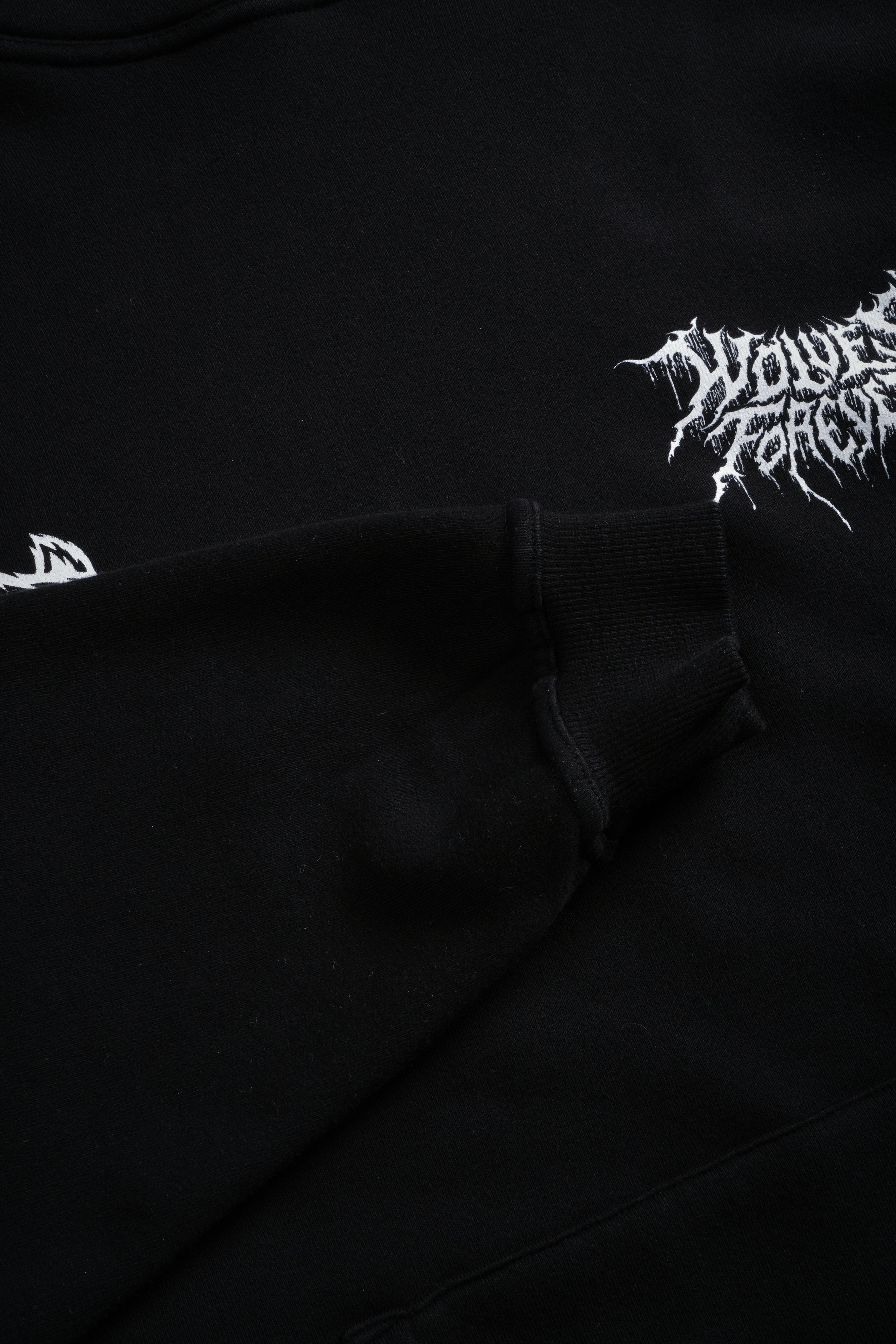 Up Above "Pierce" Hoodie in Black