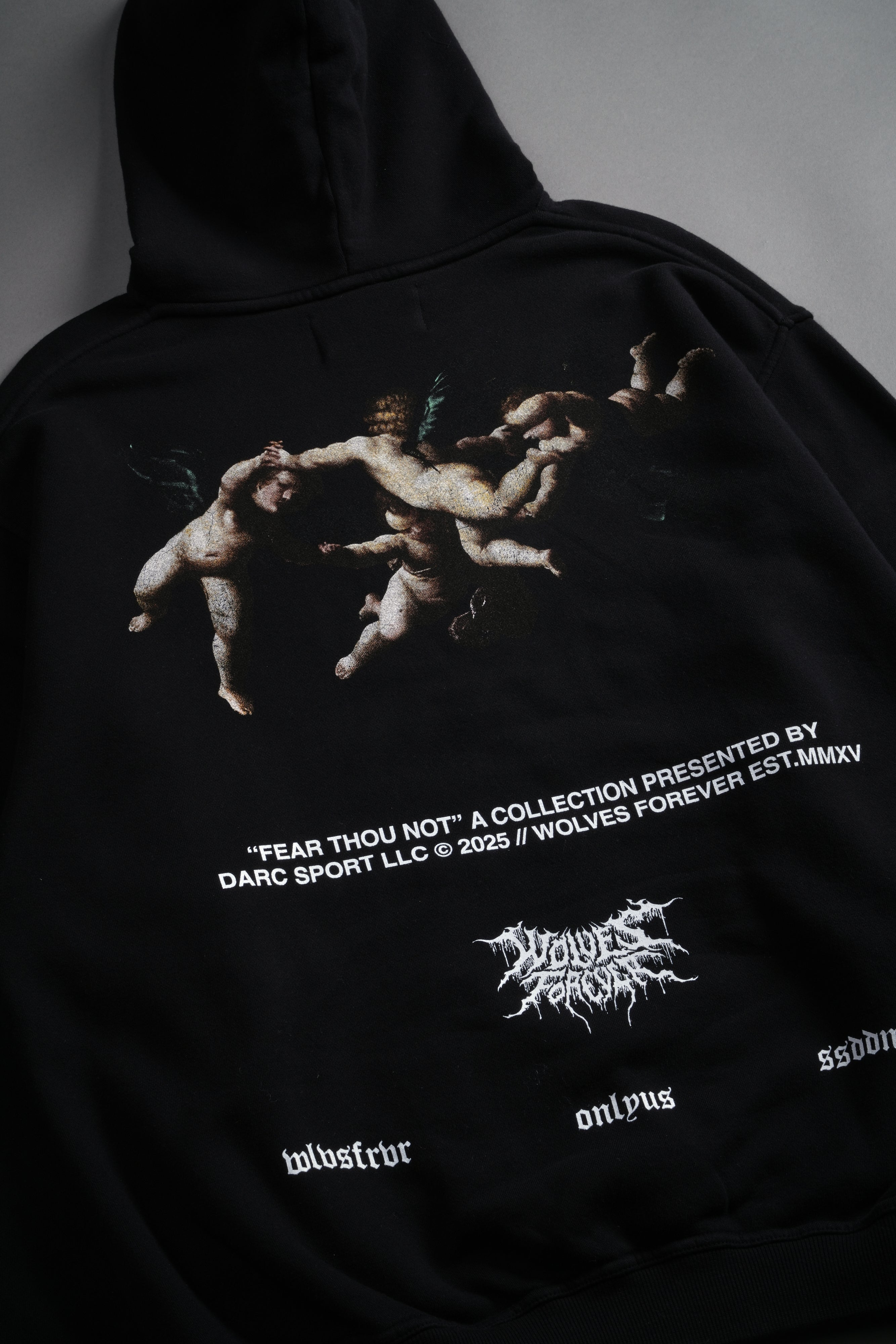 Up Above "Pierce" Hoodie in Black