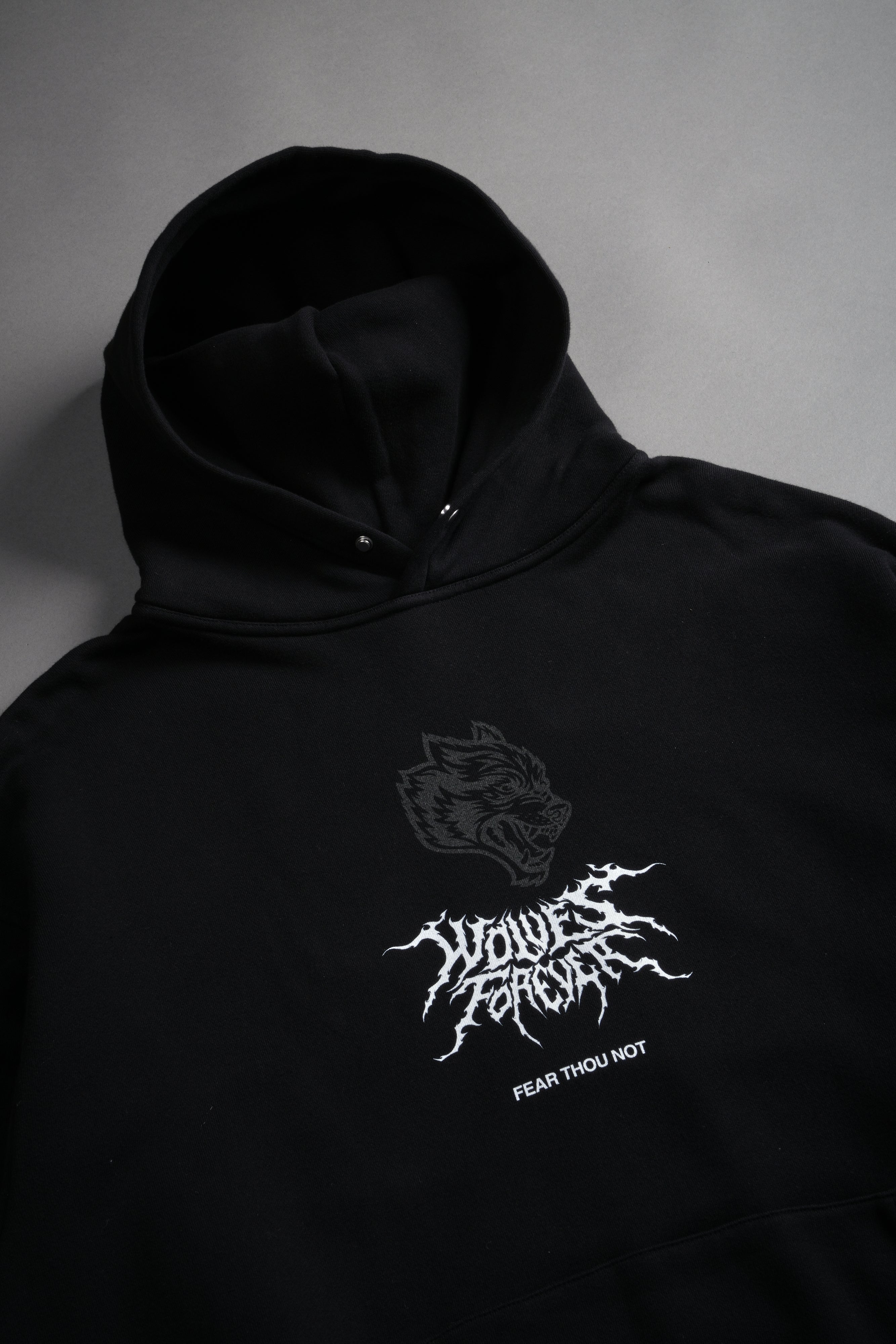 Casted Out "Pierce" Hoodie in Black