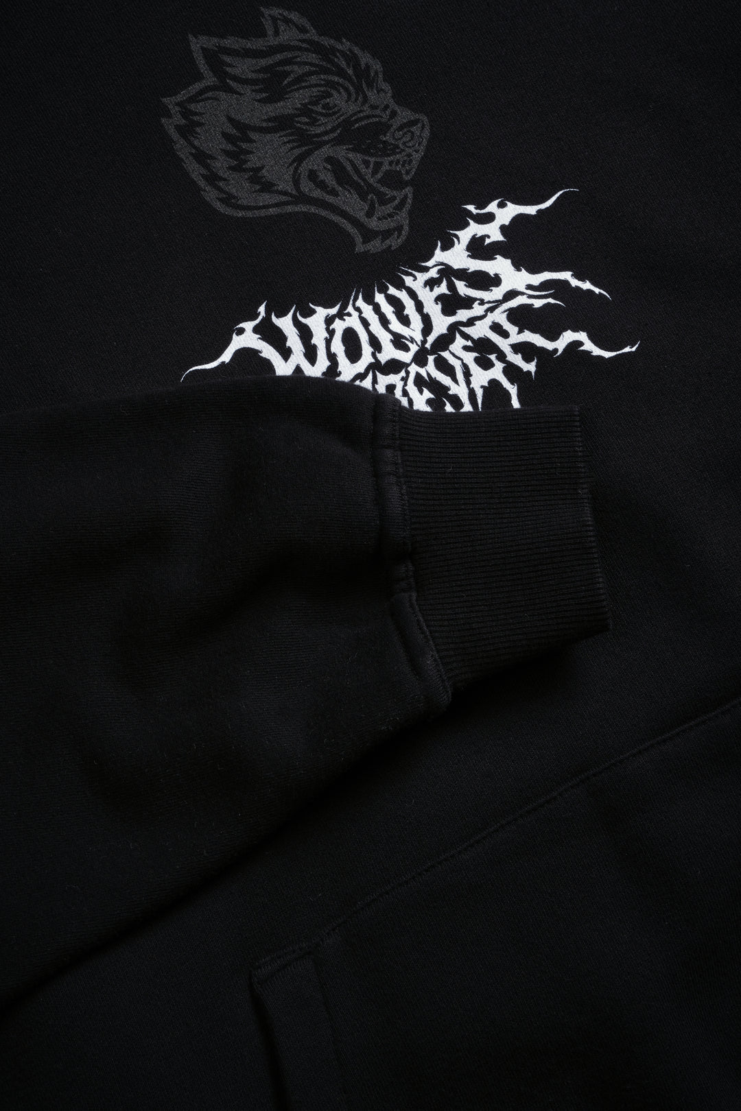 Casted Out "Pierce" Hoodie in Black