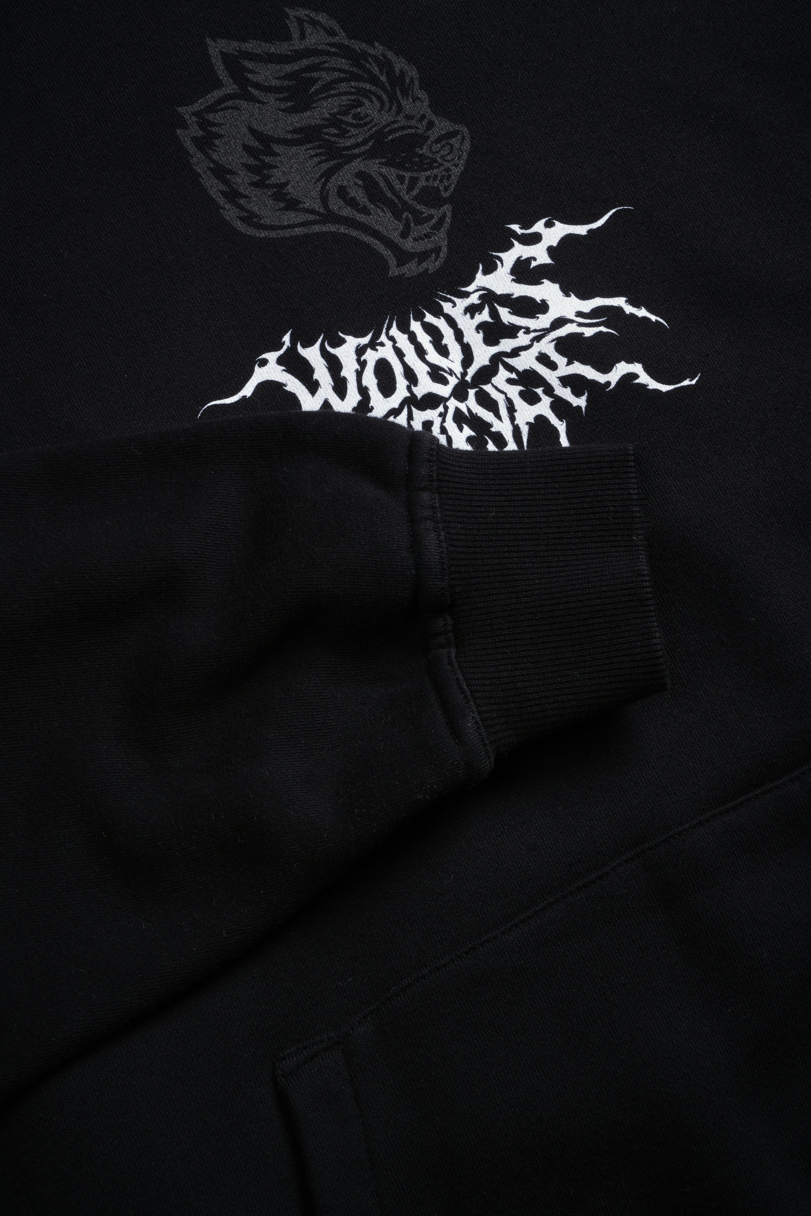 Casted Out "Pierce" Hoodie in Black