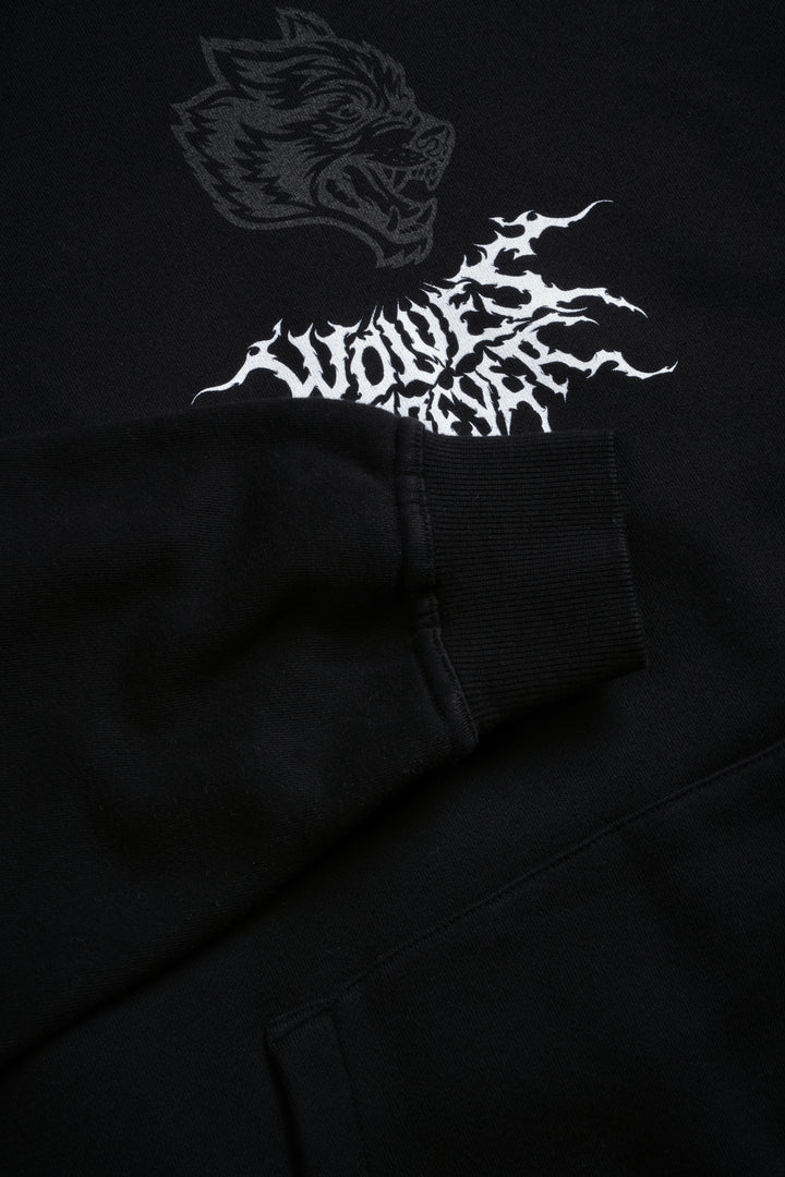 Casted Out "Pierce" Hoodie in Black
