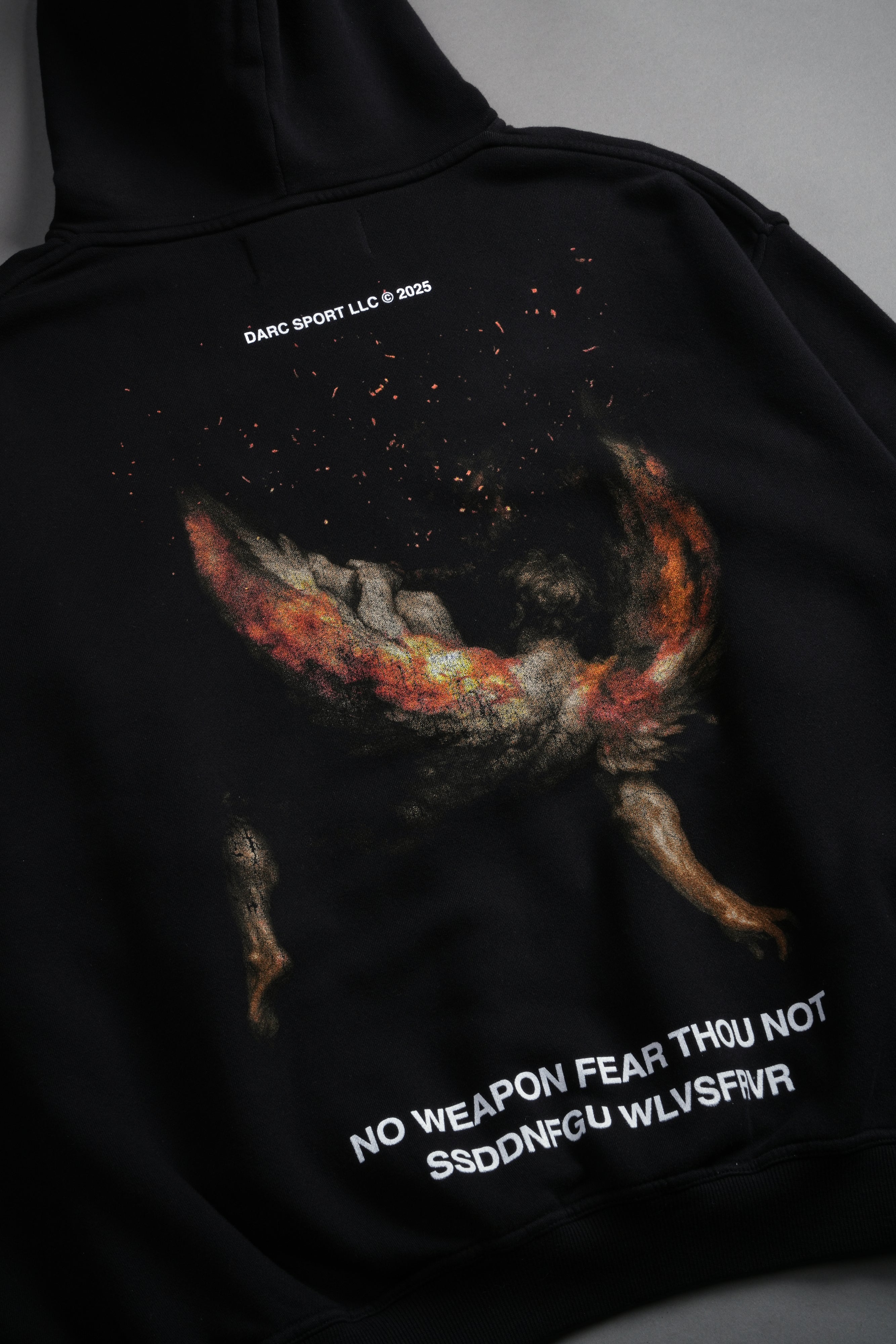 Casted Out "Pierce" Hoodie in Black