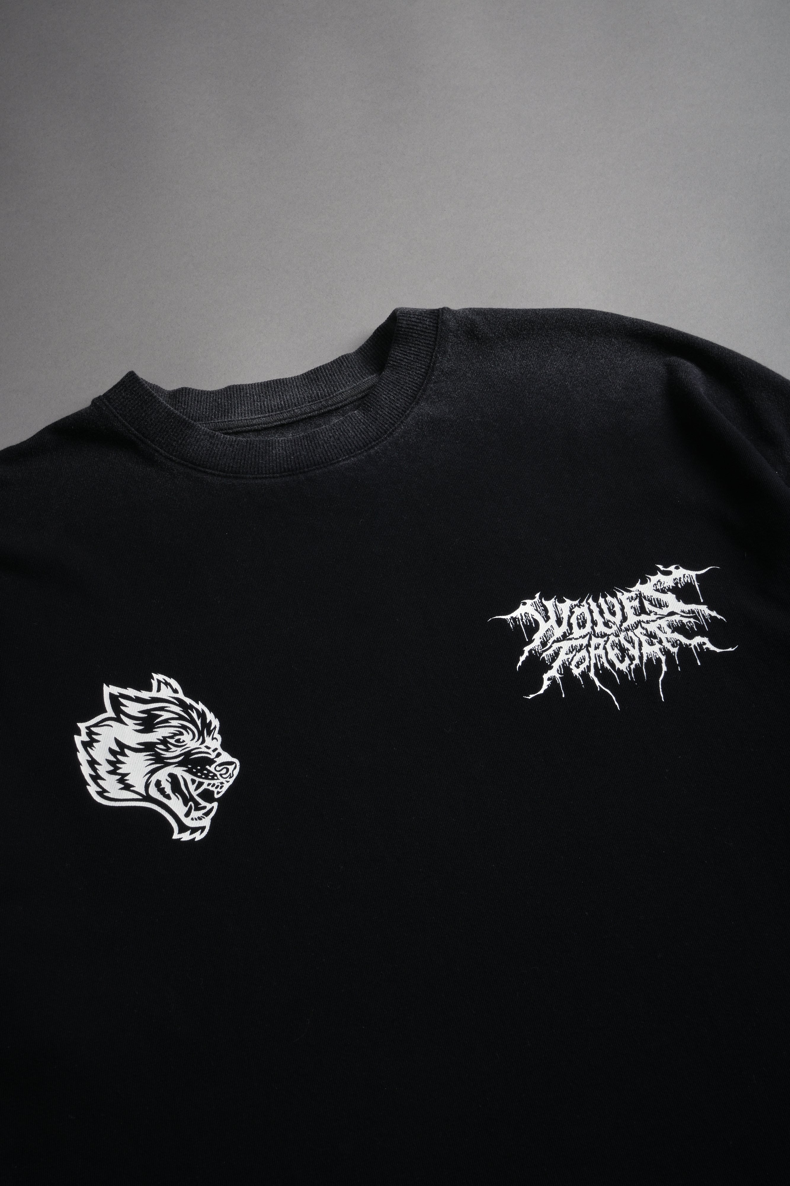 Where Shadows Begin Premium "Box Cut" Tee in Black