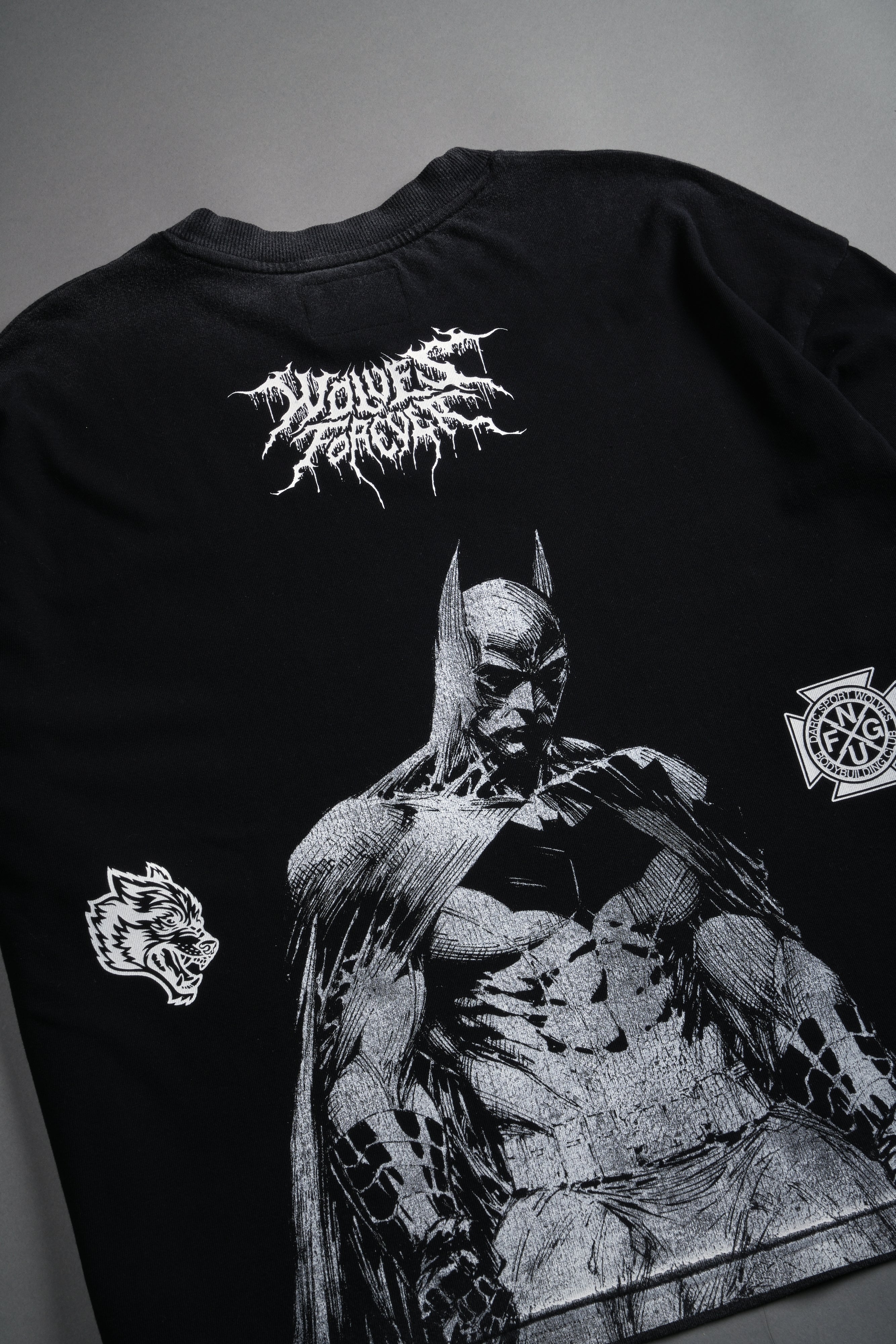 Where Shadows Begin Premium "Box Cut" Tee in Black