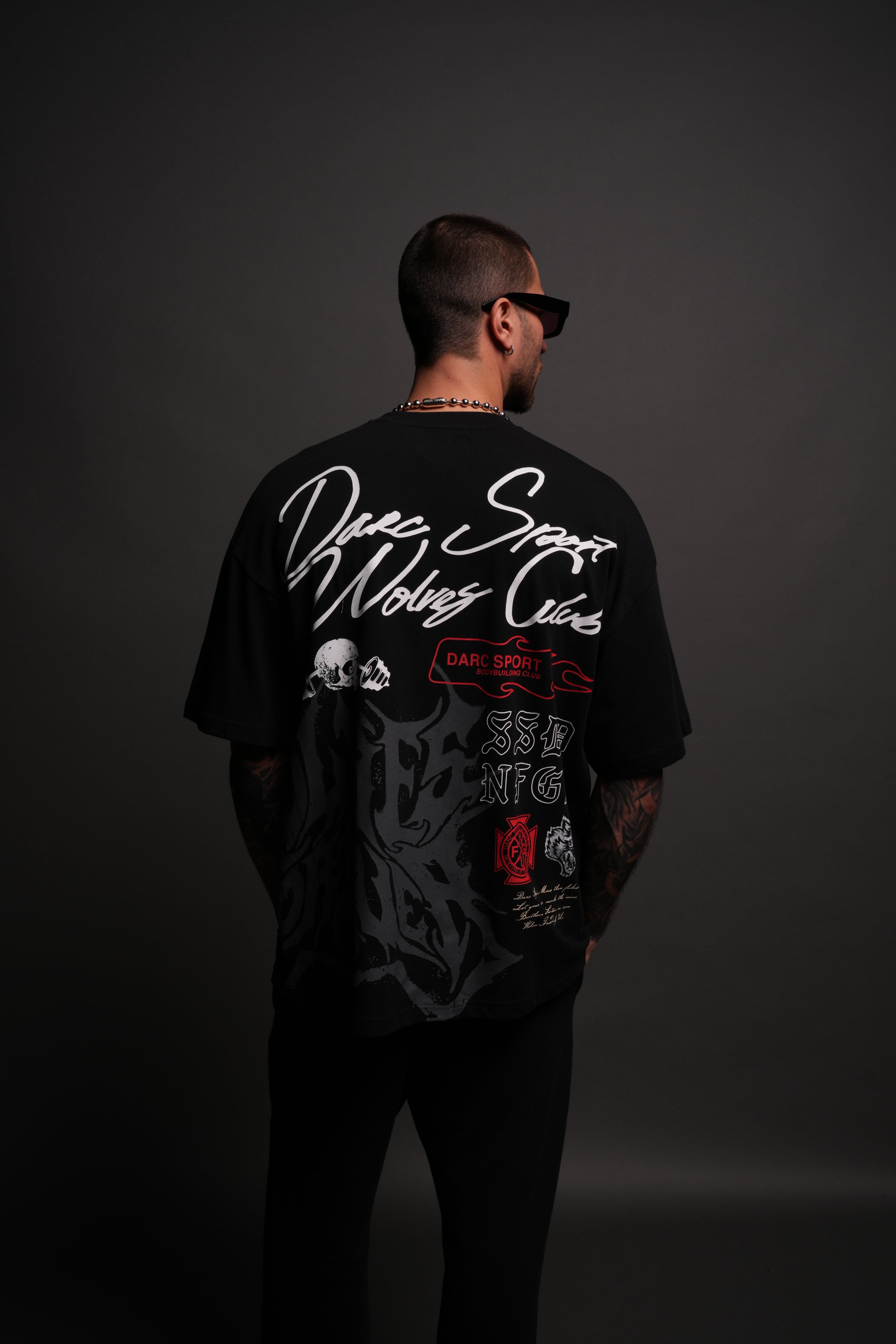 OnlyUs Forever "Premium" Oversized Tee in Black