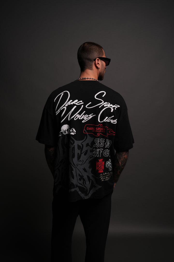 OnlyUs Forever "Premium" Oversized Tee in Black