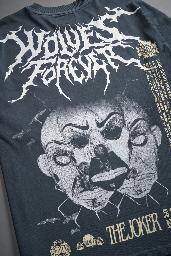 Darkness Descends "Premium" Oversized Tee in Darc Blue