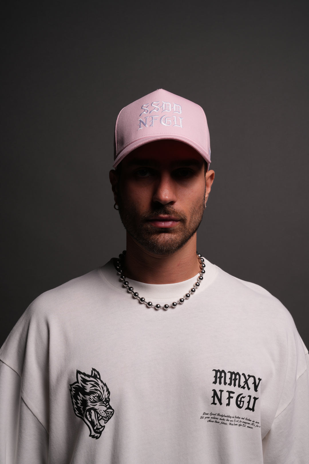 SSDD 5 Panel Hat in Light Mauve