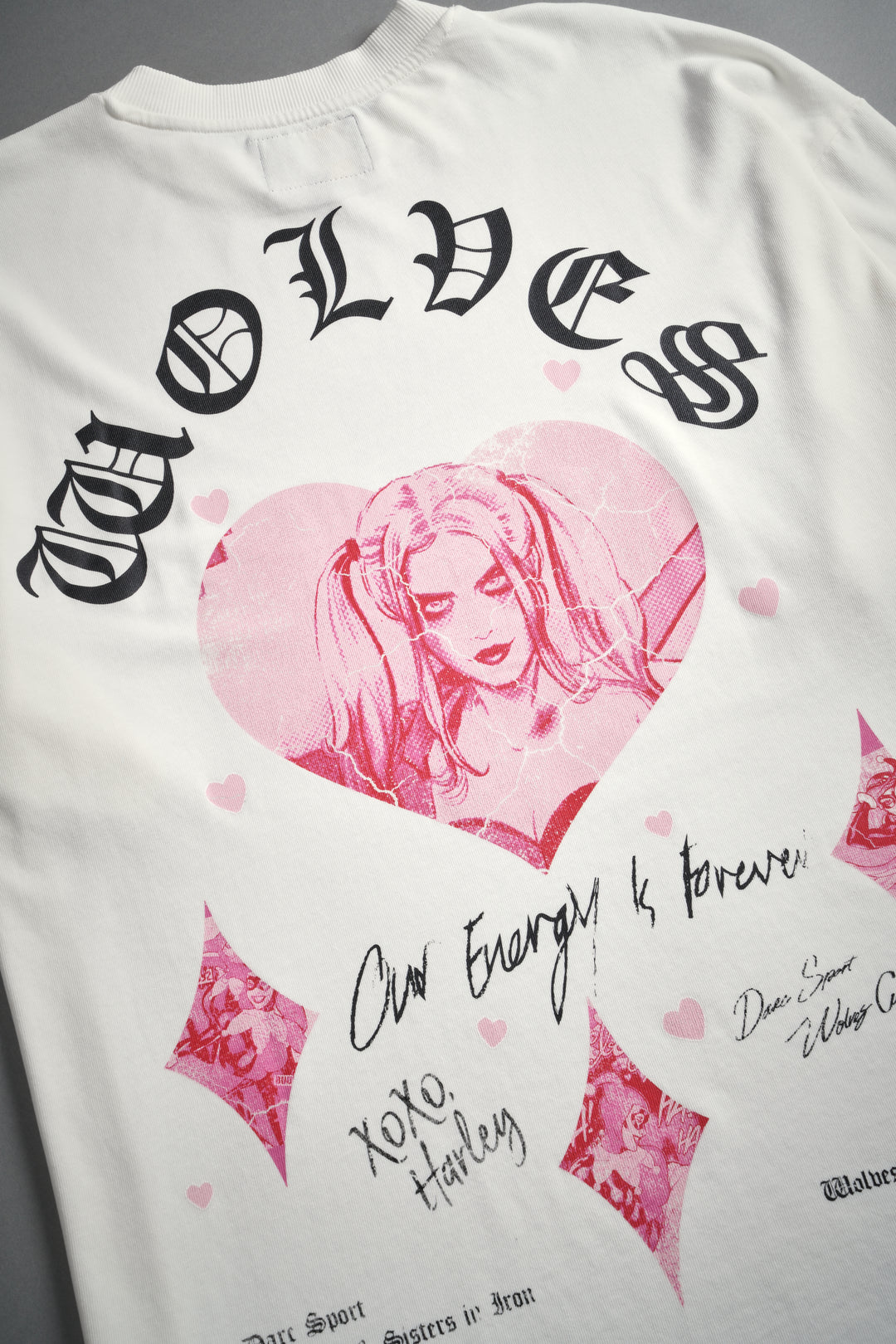 Her Energy "Premium" Oversized Tee in Cream