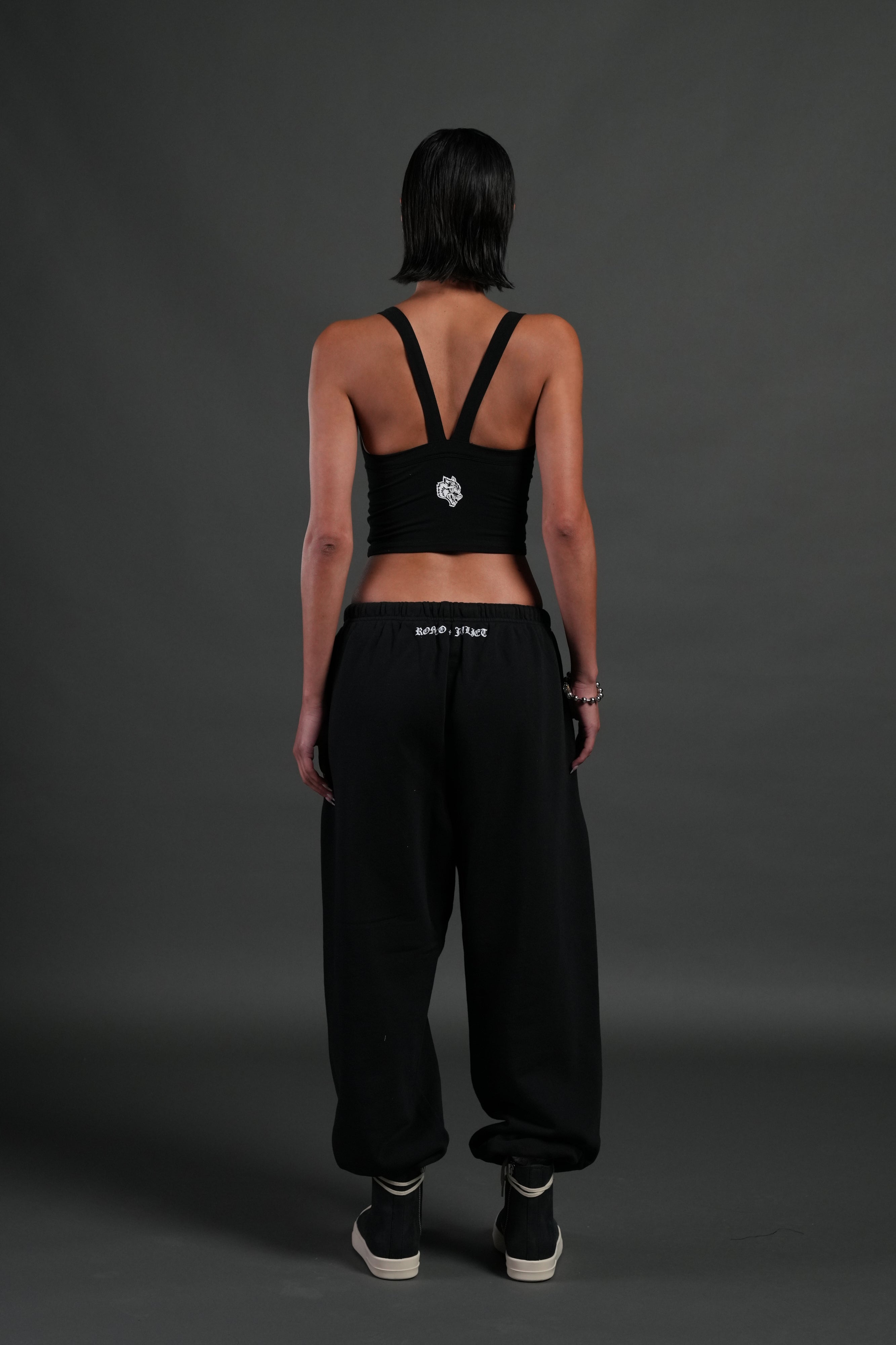 Heart Oath "Ella" Tank in Black