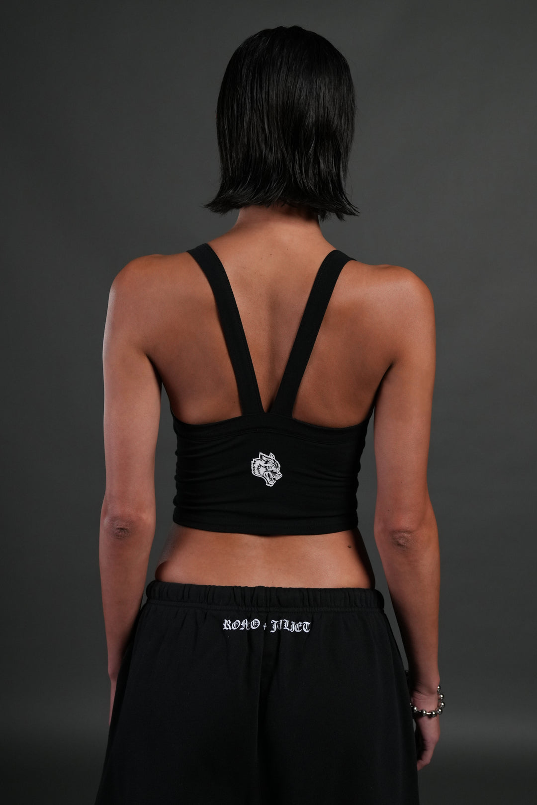 Heart Oath "Ella" Tank in Black