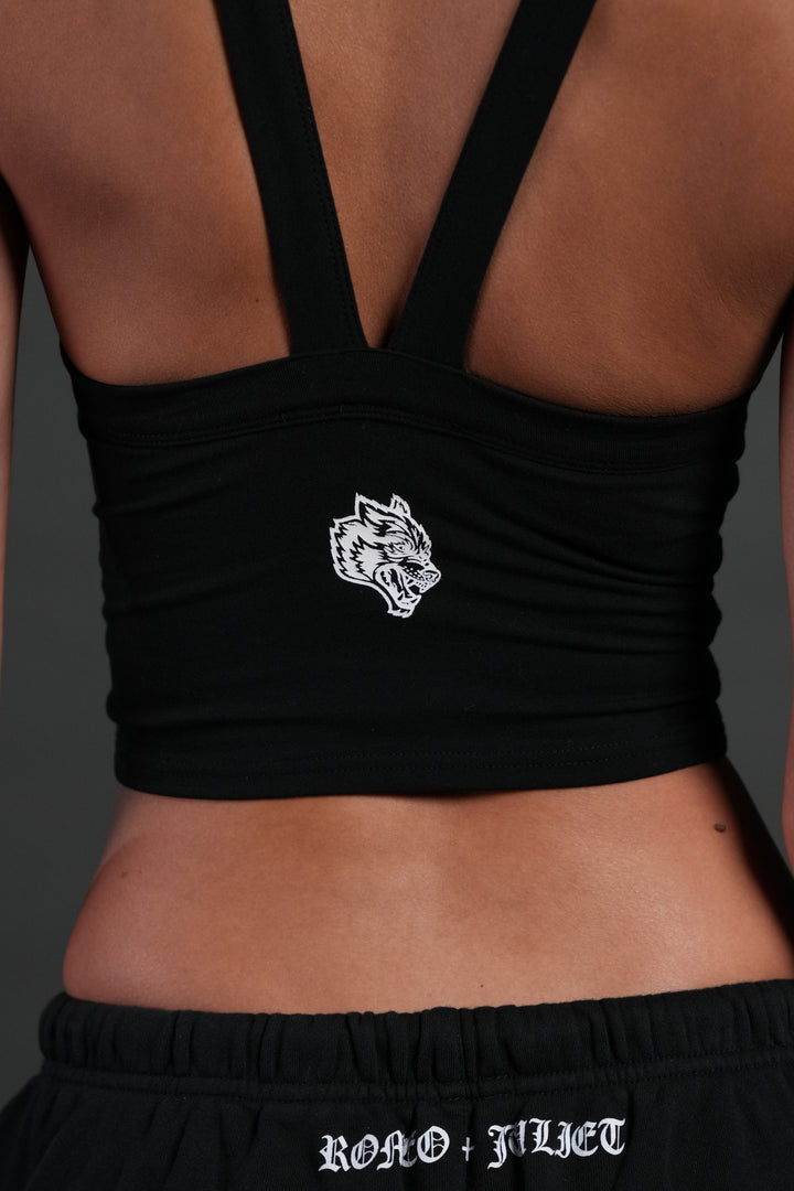 Heart Oath "Ella" Tank in Black