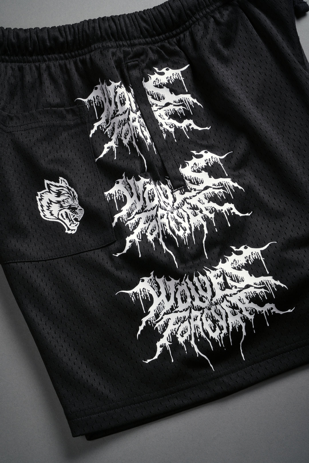 Shadow Mesh Shorts in Black
