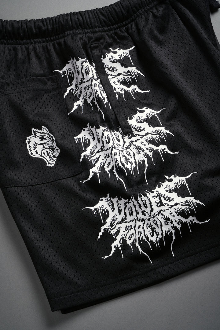 Shadow Mesh Shorts in Black