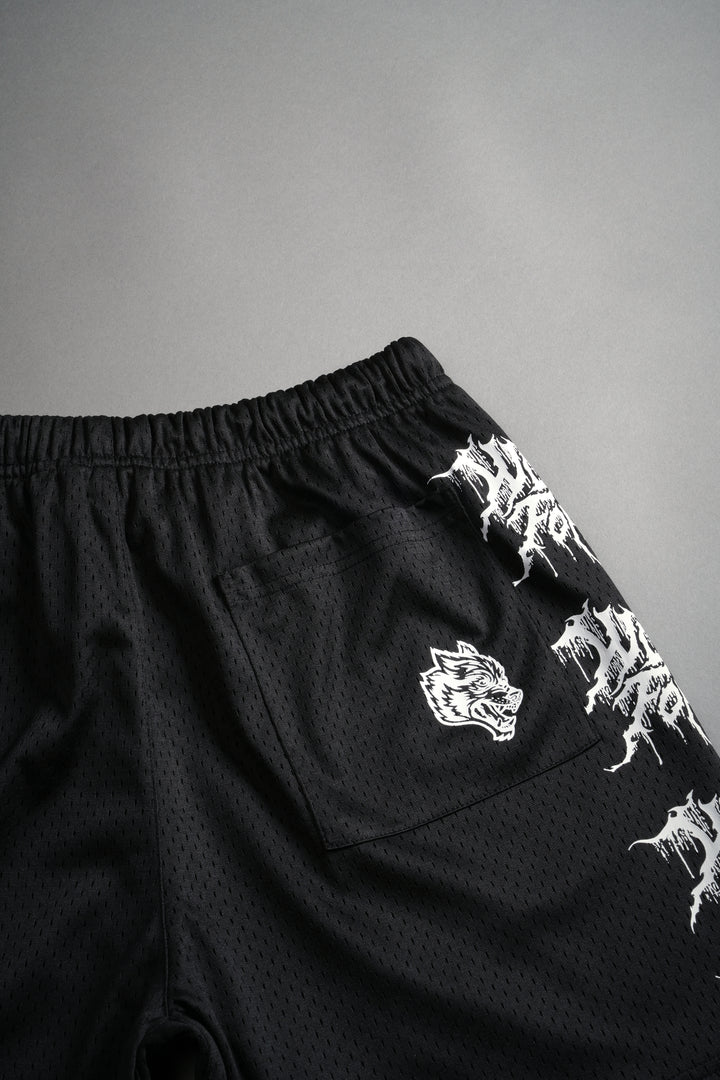 Shadow Mesh Shorts in Black