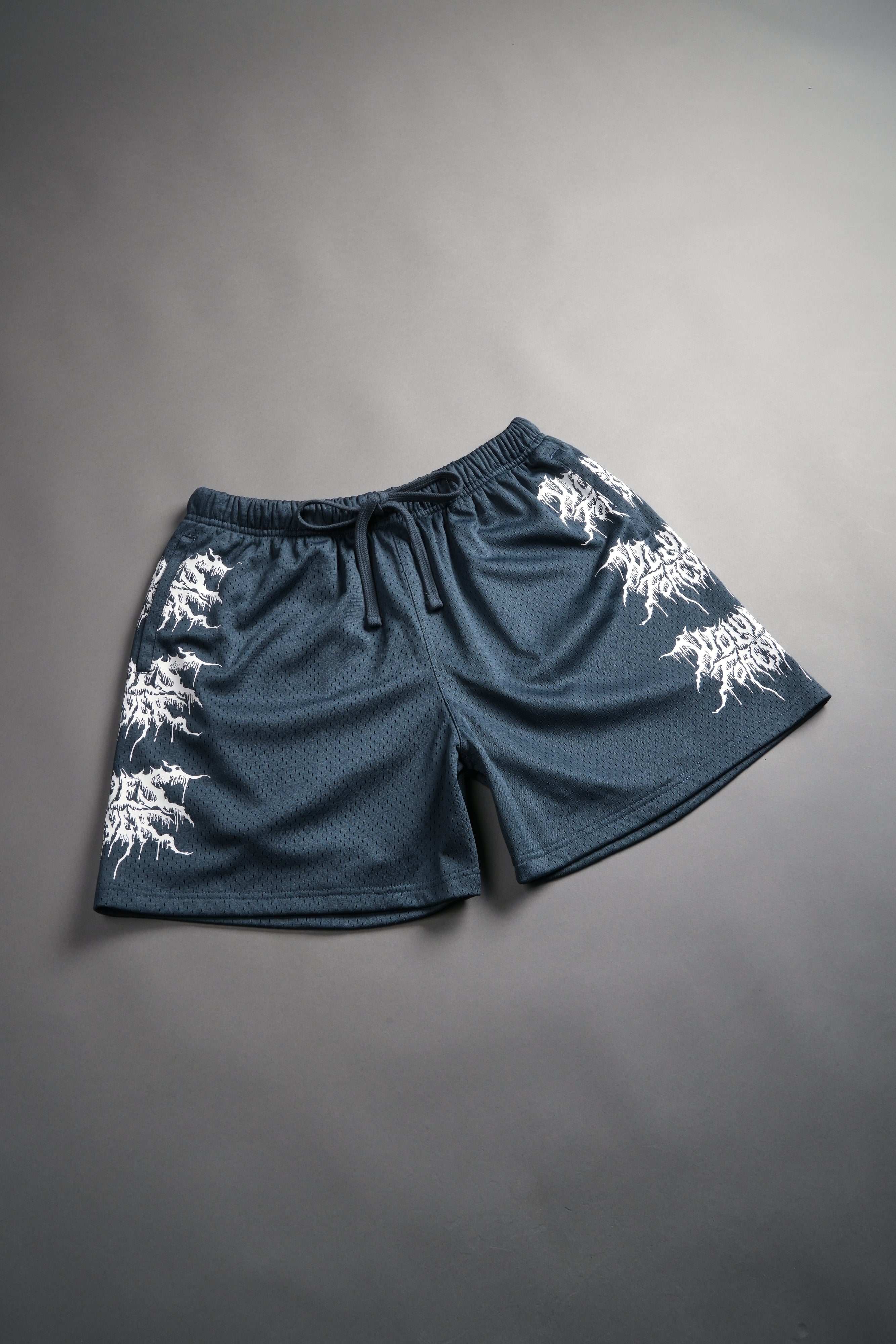 Shadow Mesh Shorts in Darc Blue