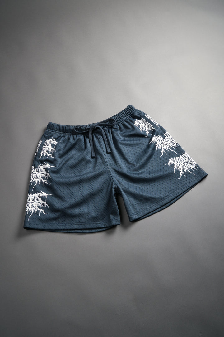 Shadow Mesh Shorts in Darc Blue