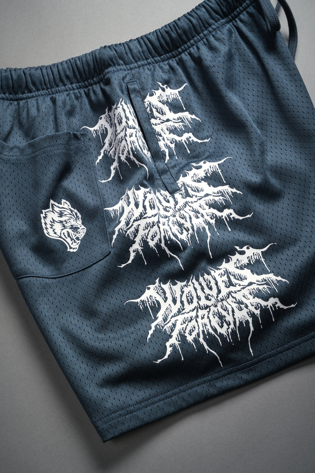 Shadow Mesh Shorts in Darc Blue
