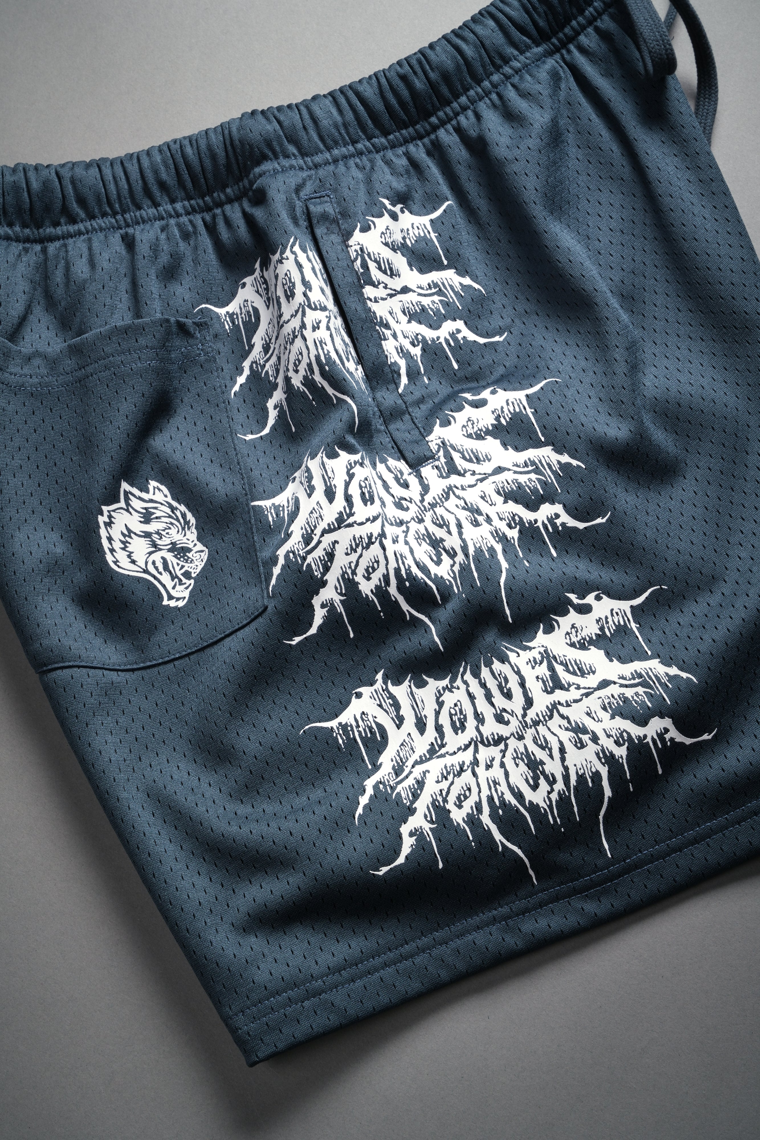 Shadow Mesh Shorts in Darc Blue