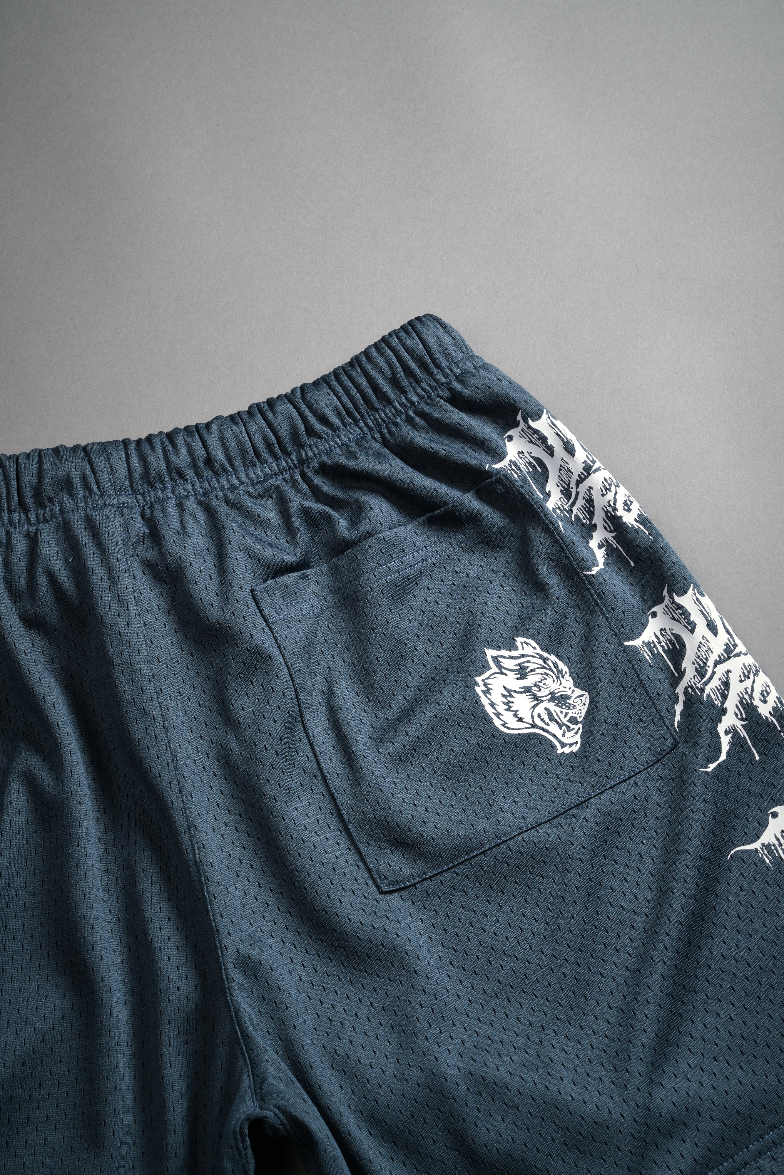 Shadow Mesh Shorts in Darc Blue