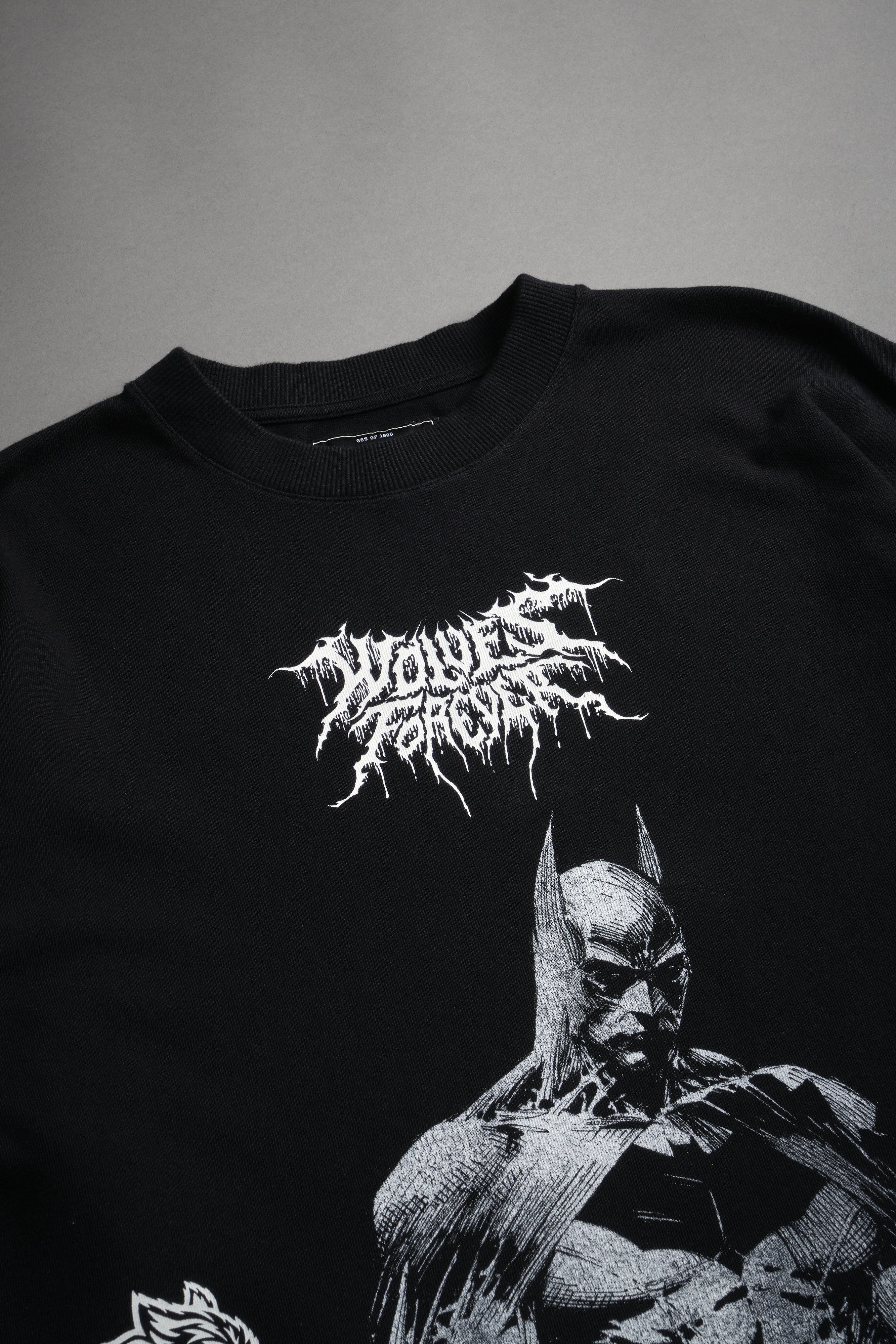 Where Shadows Begin "Premium" L/S Tee in Black