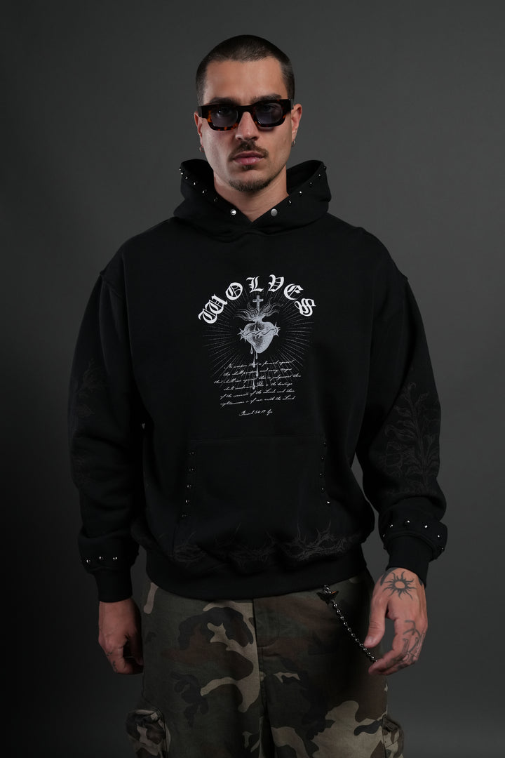 Sanctified "Pierce" Hoodie in Black