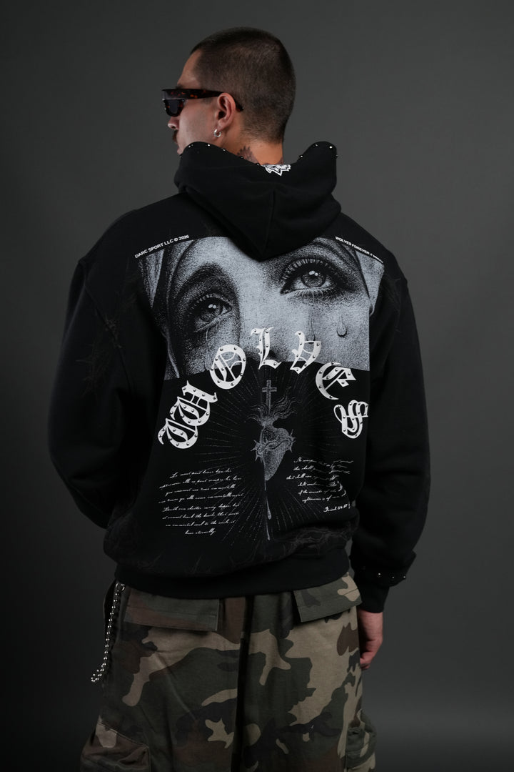 Sanctified "Pierce" Hoodie in Black