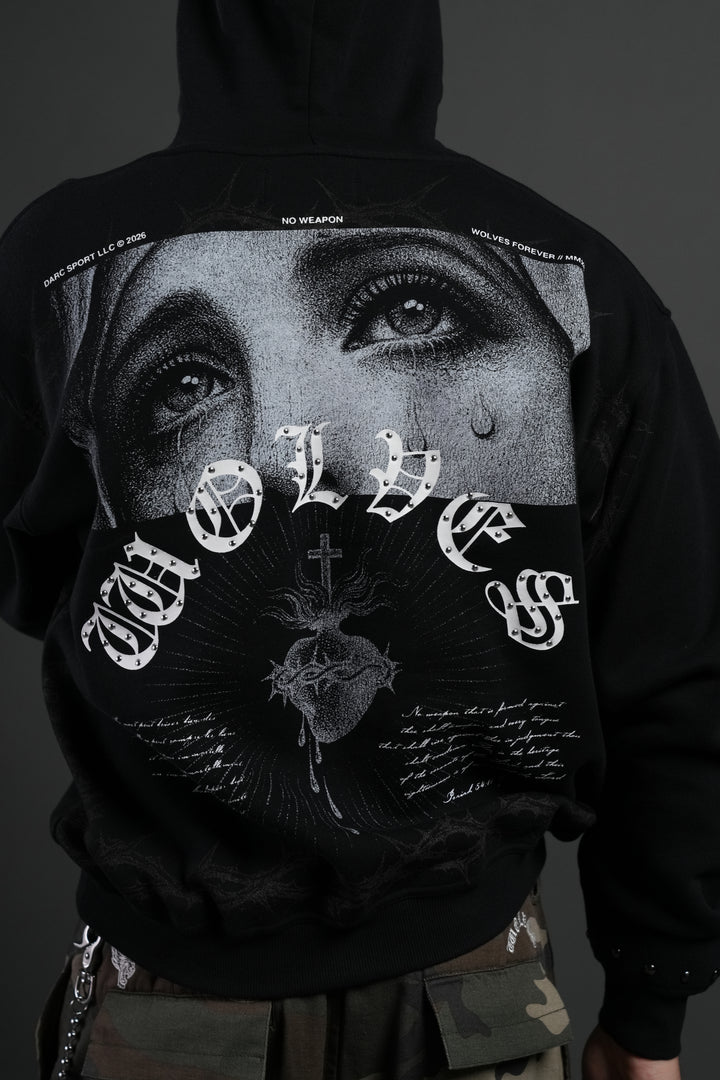 Sanctified "Pierce" Hoodie in Black