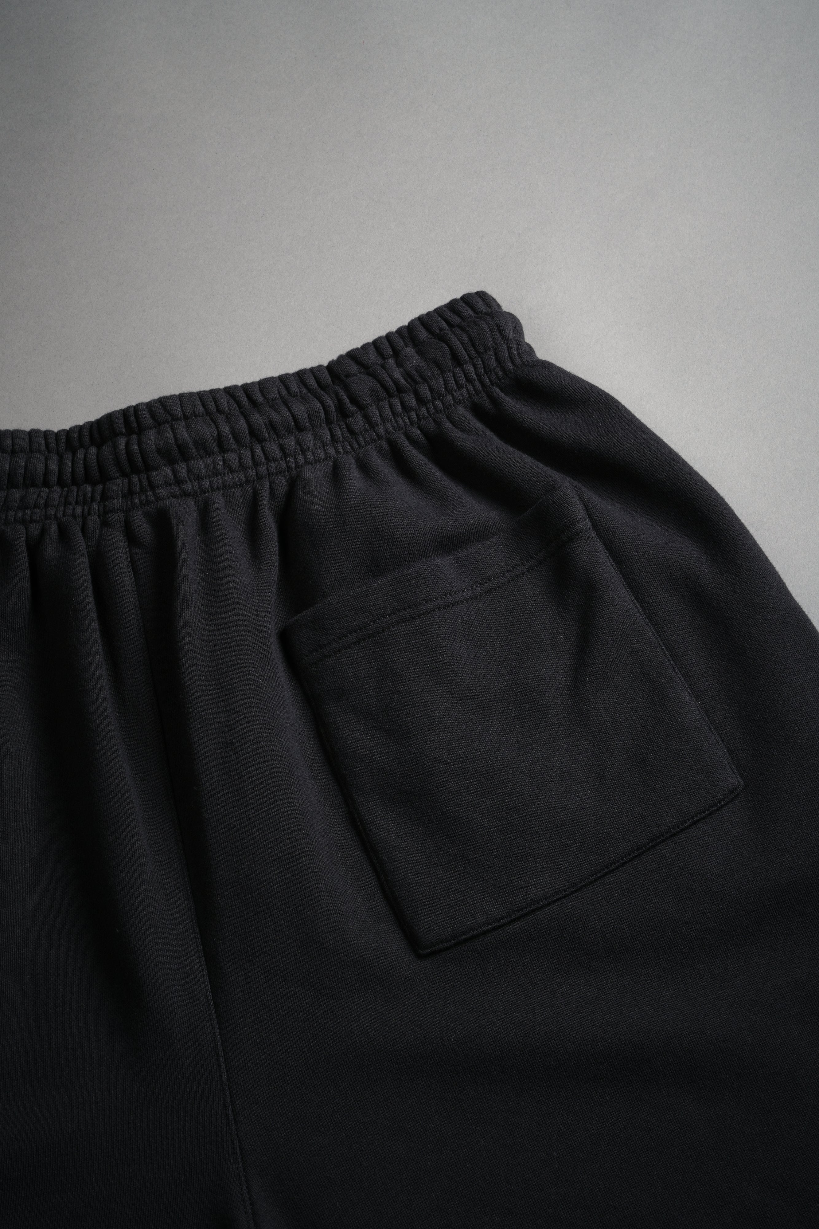 Only Wolves Oversized Osiris Sweat Shorts in Black