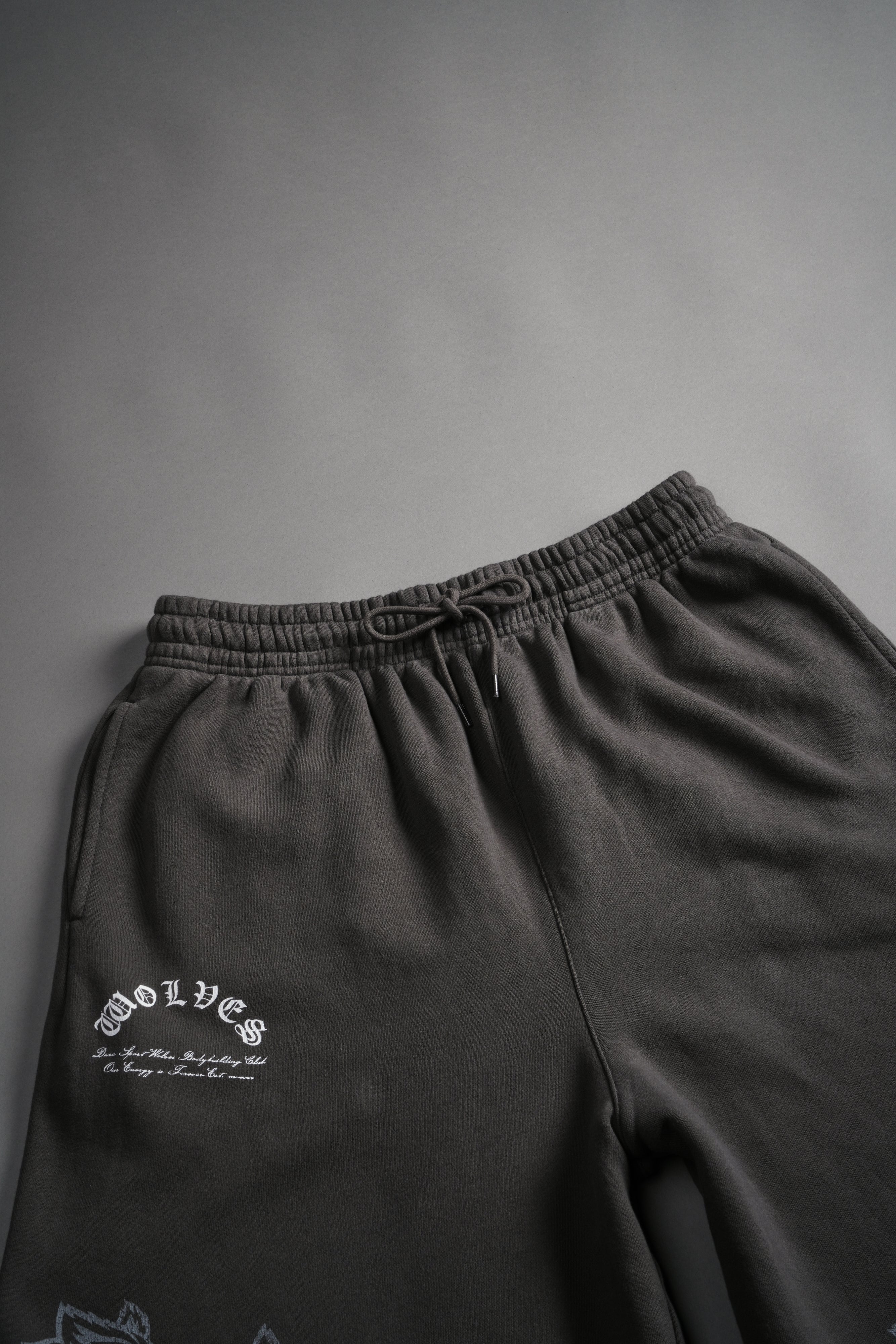 Only Wolves Oversized Osiris Sweat Shorts in Wolf Gray