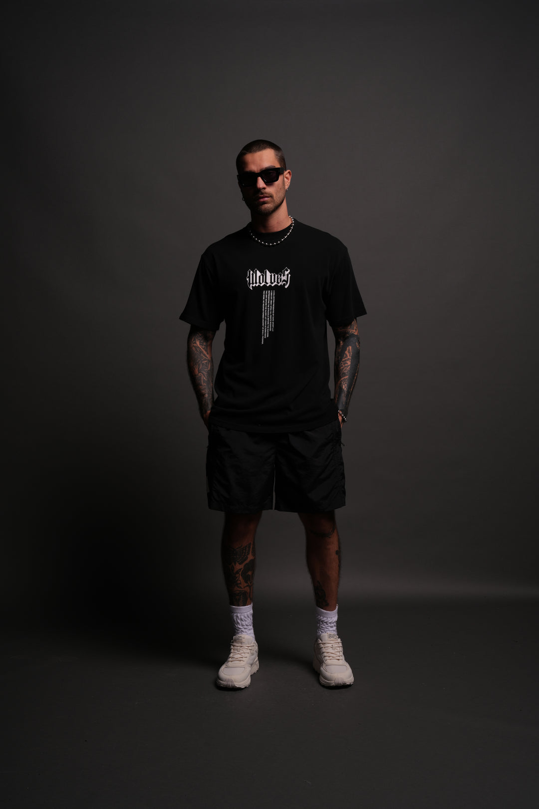 Our Badges "Premium Classic" Tee in Black