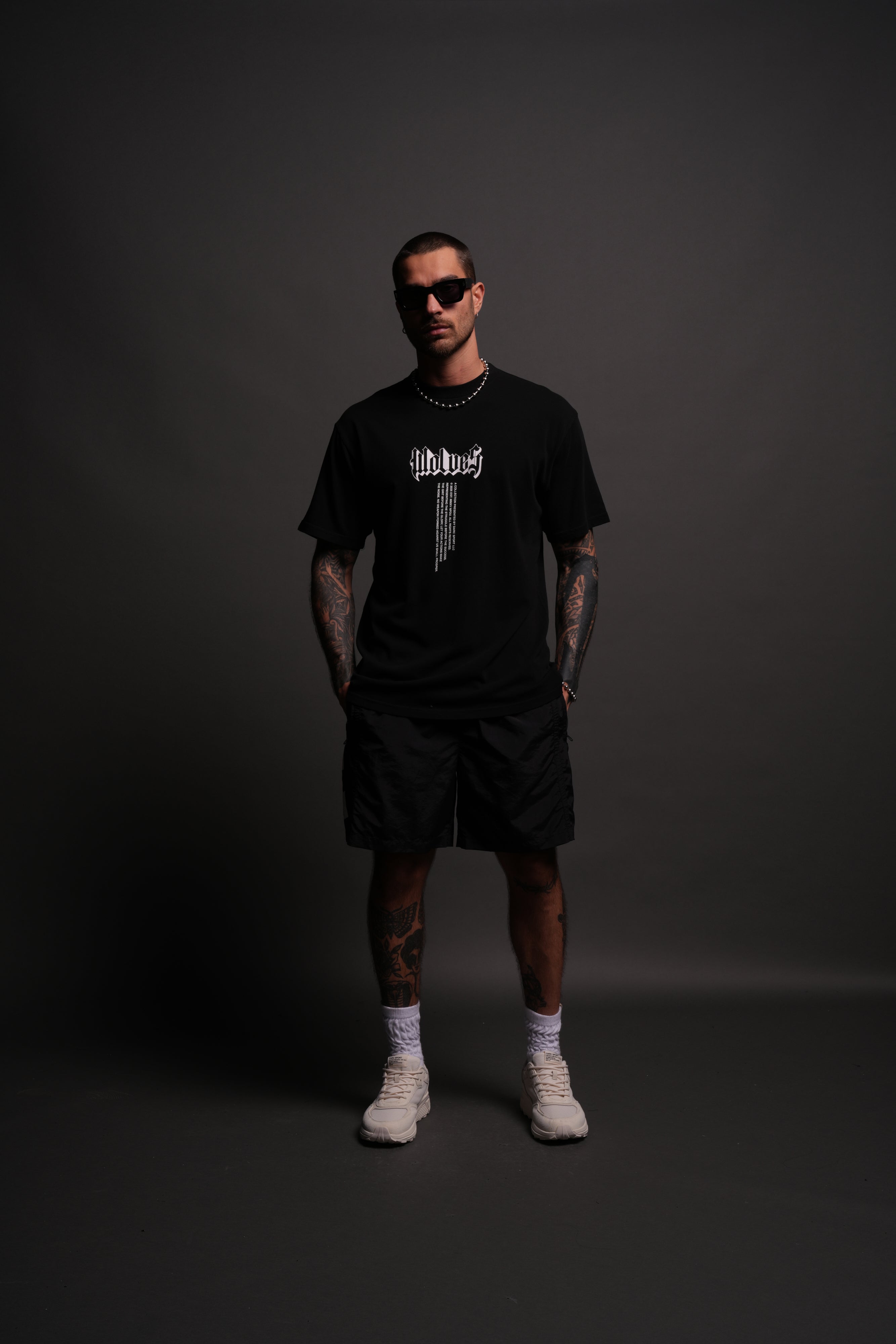 Our Badges "Premium Classic" Tee in Black