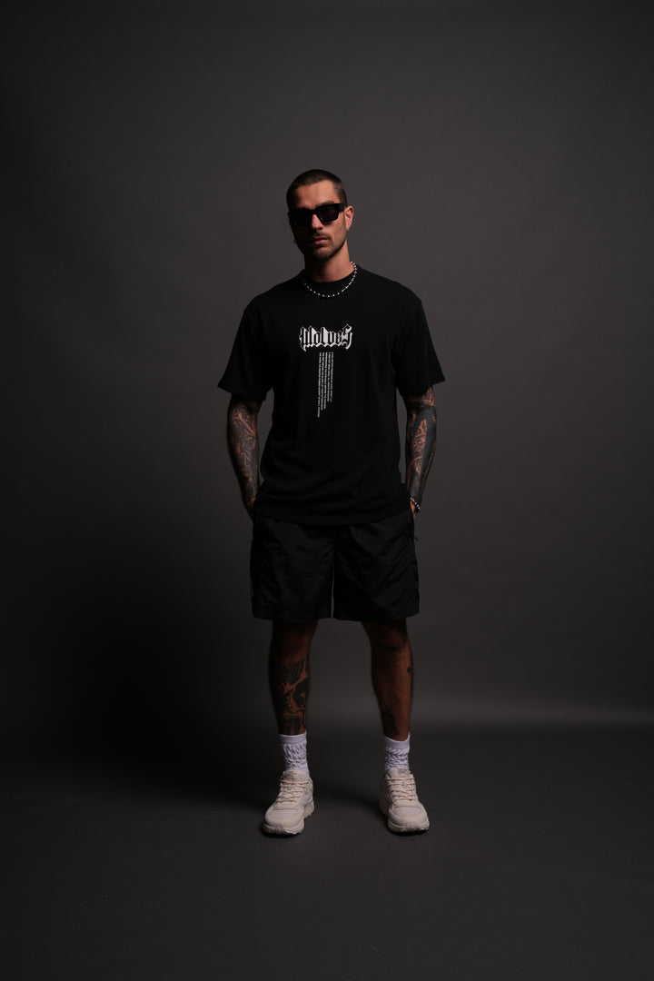 Our Badges "Premium Classic" Tee in Black