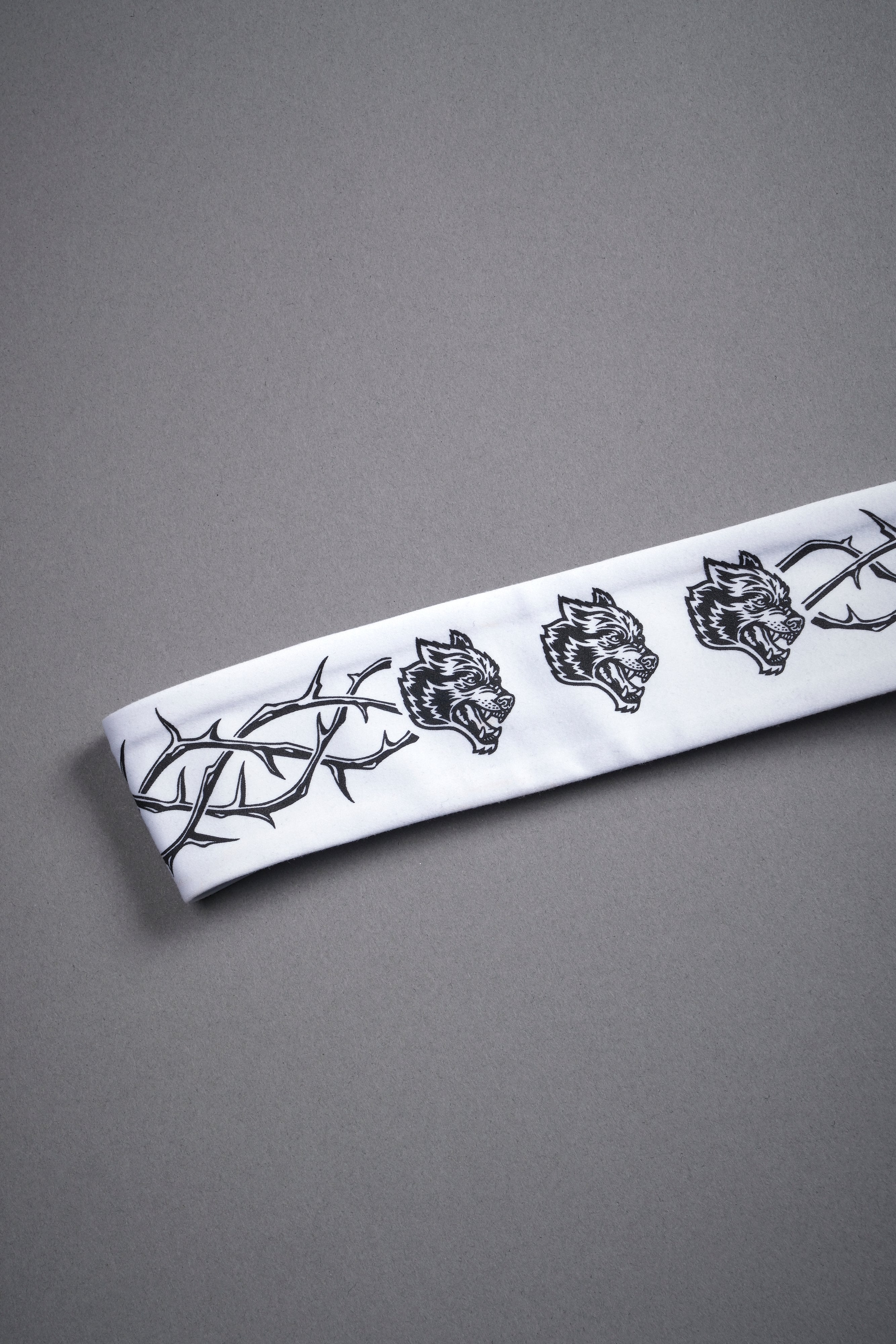 Overcome Mortality Energy Headband in White