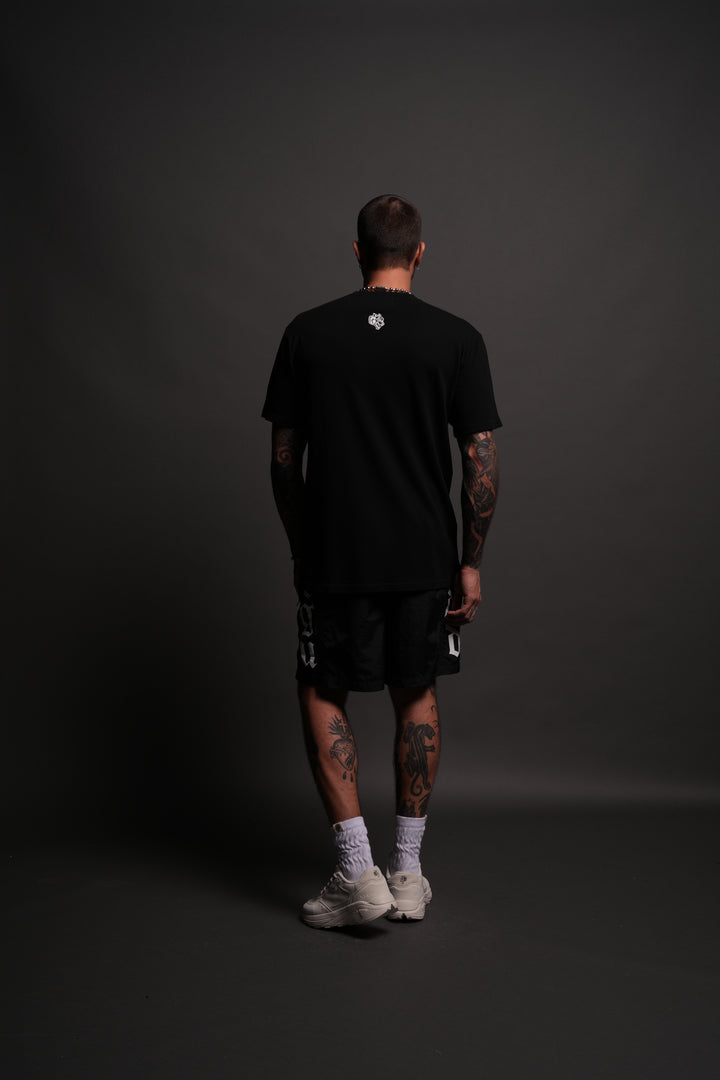Chopper Wolf "Premium Classic" Tee in Black