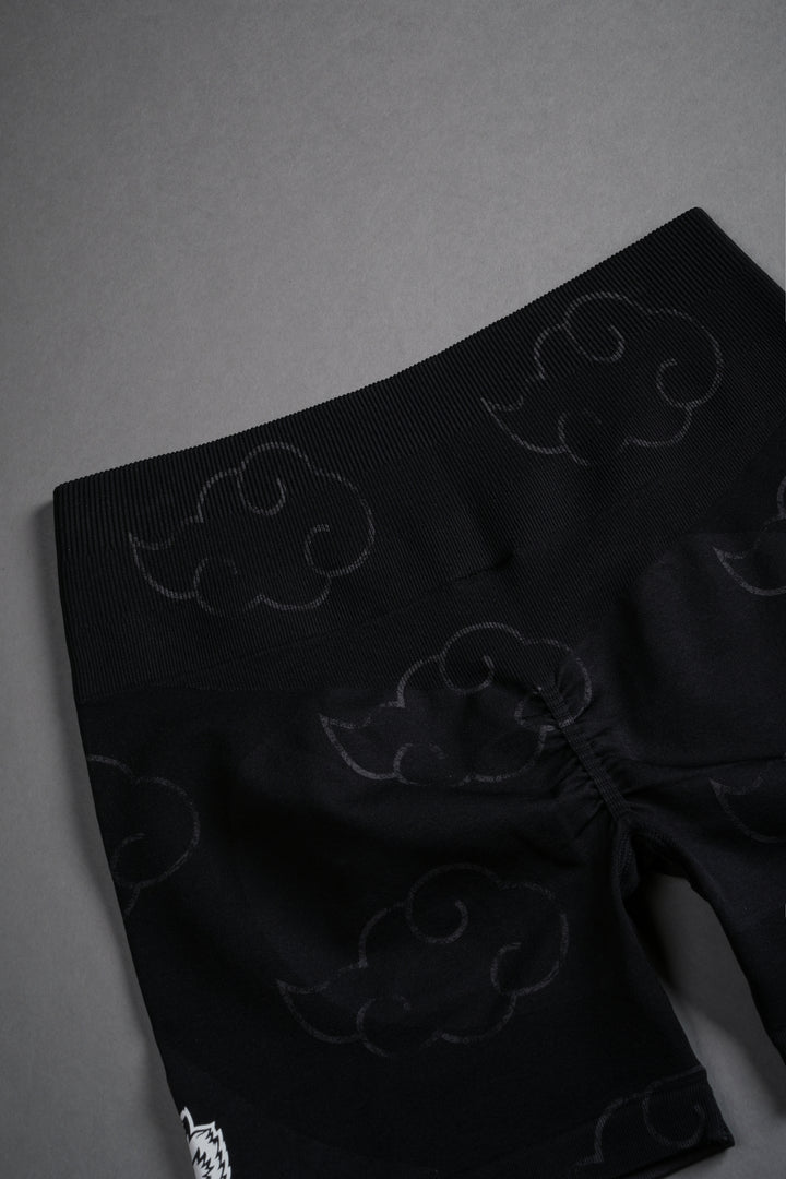 Wolf Cloud Everson Seamless "Training" Shorts in Black