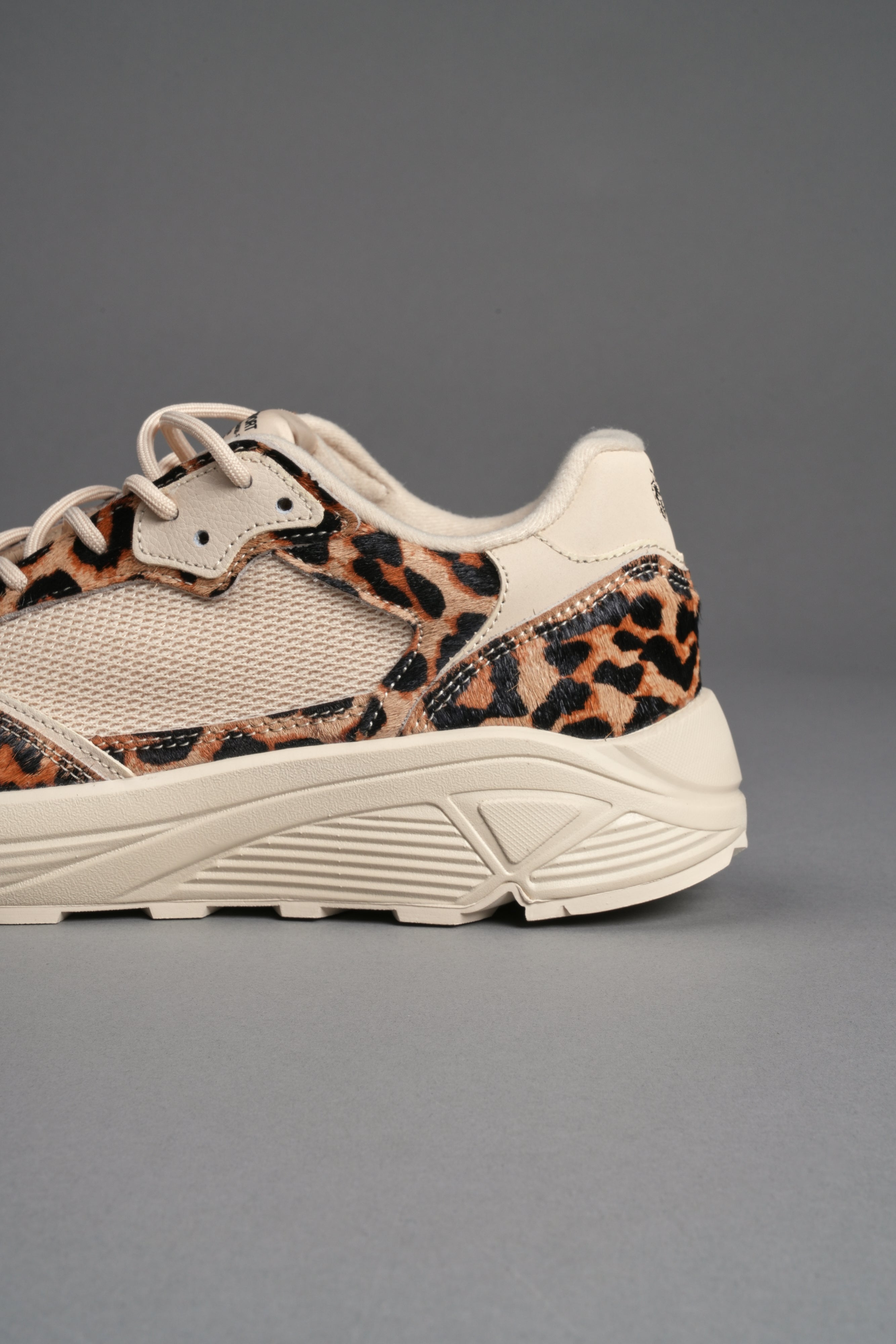 Run-1 Shoes in Clay Leopard/Cream