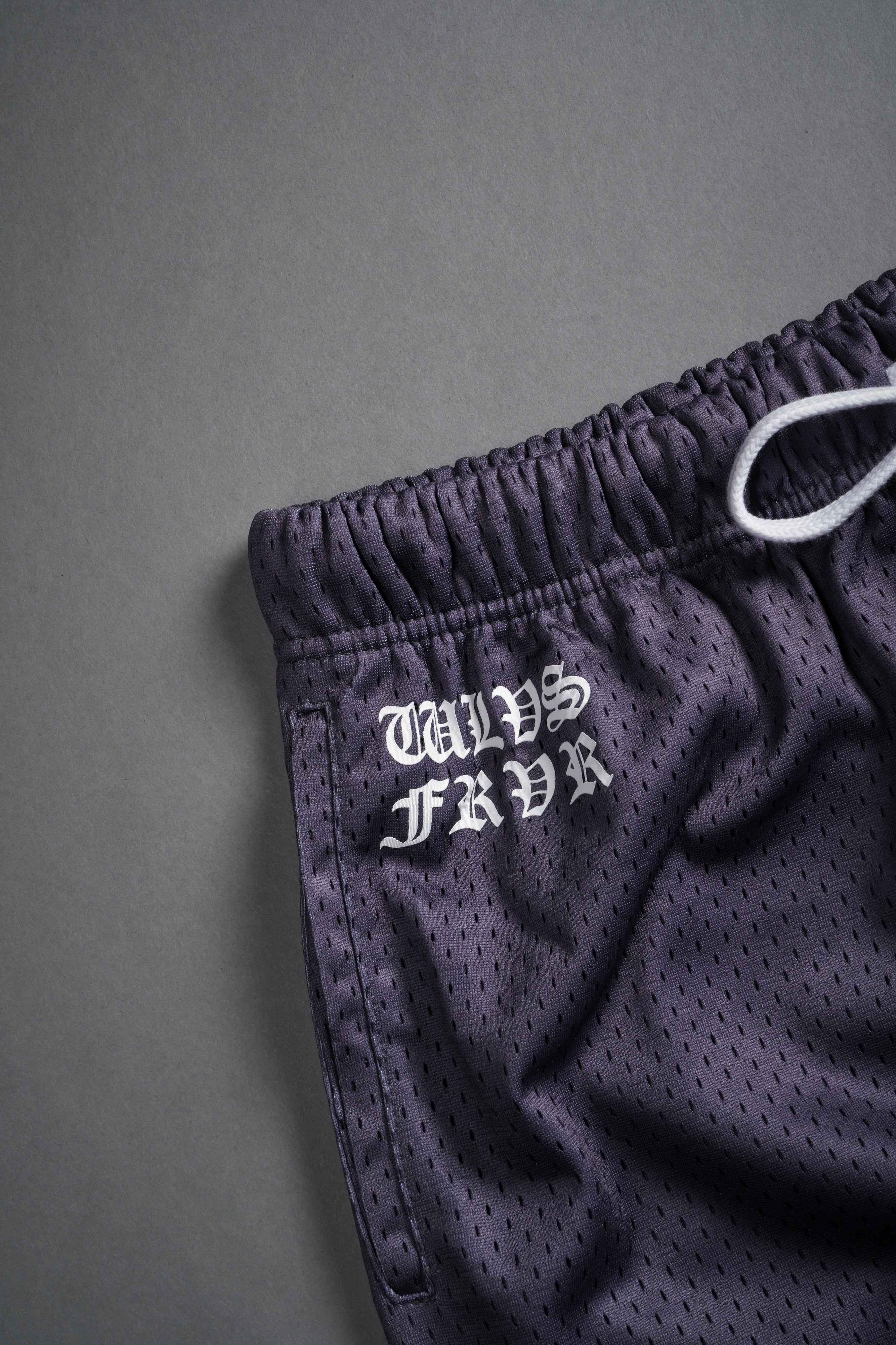 Gaara Mesh Shorts in Wolf Gray