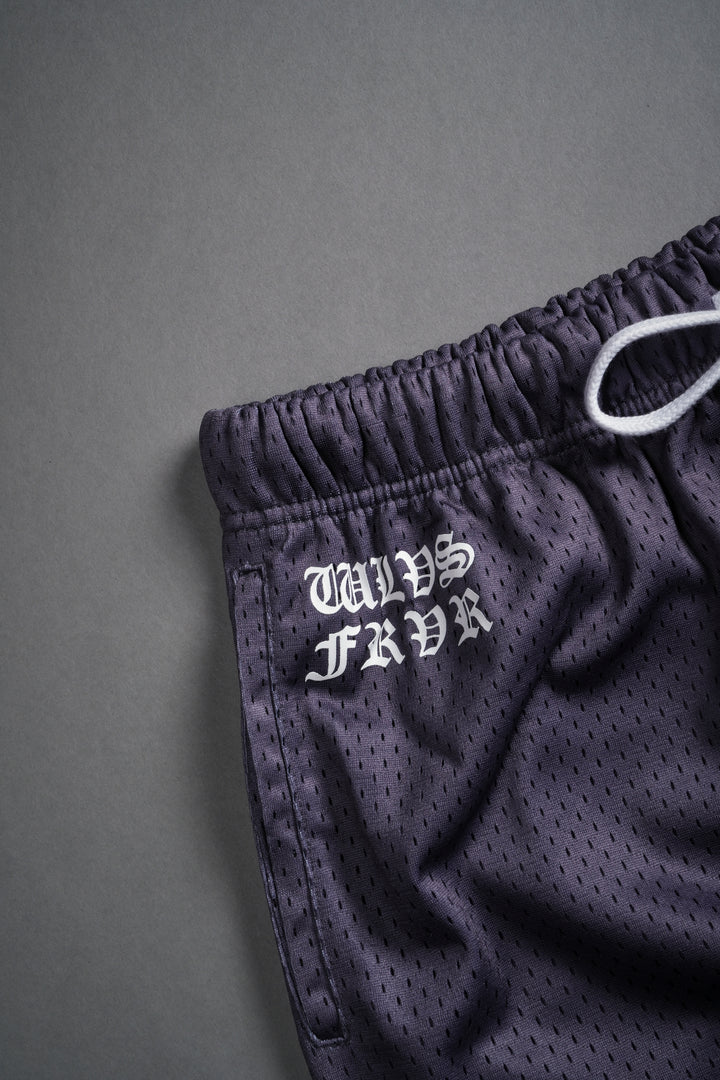 Gaara Mesh Shorts in Wolf Gray