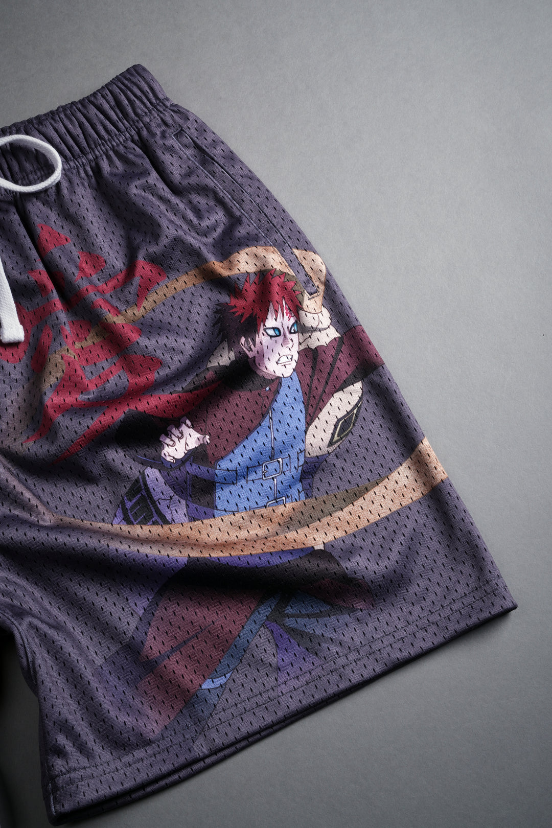 Gaara Mesh Shorts in Wolf Gray