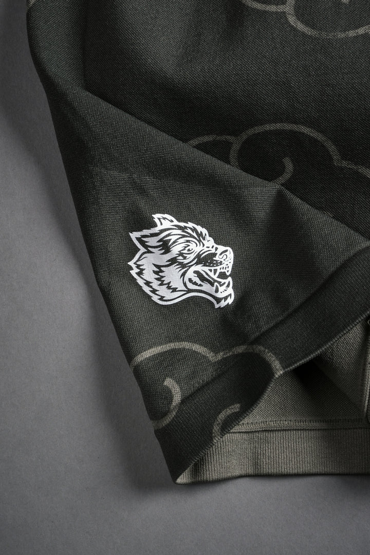 Wolf Cloud Everson Seamless "Training" Shorts in Pine Green