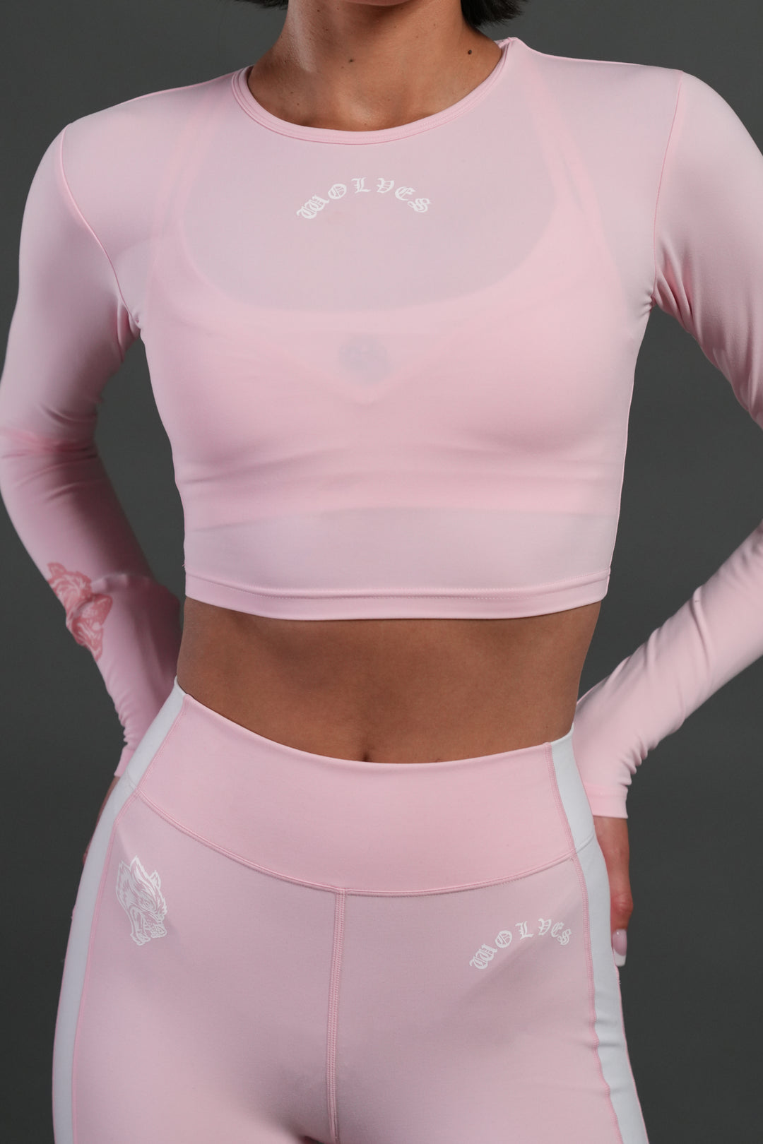 Love Story L/S "Energy" Top in Warm Blush