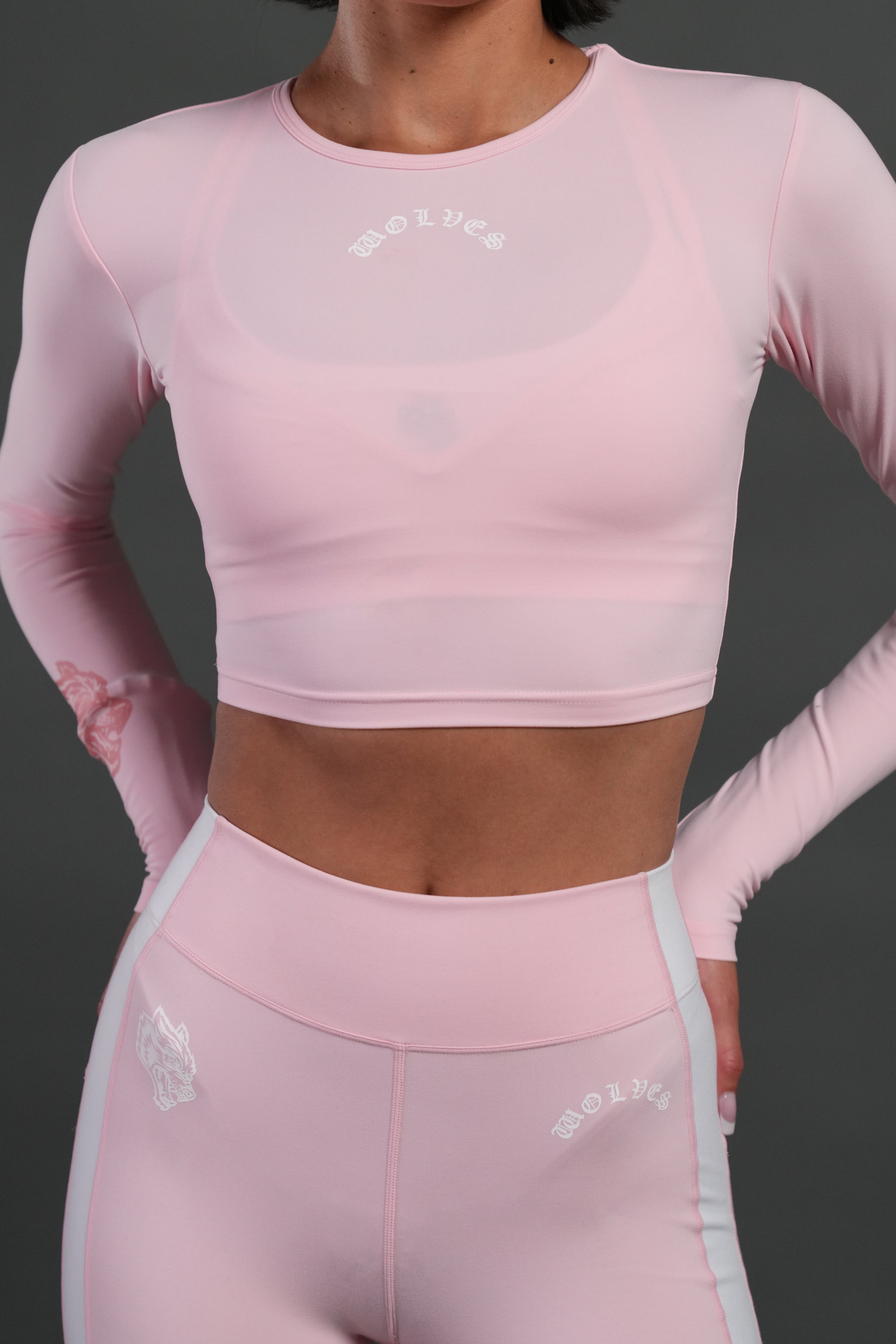 Love Story L/S "Energy" Top in Warm Blush