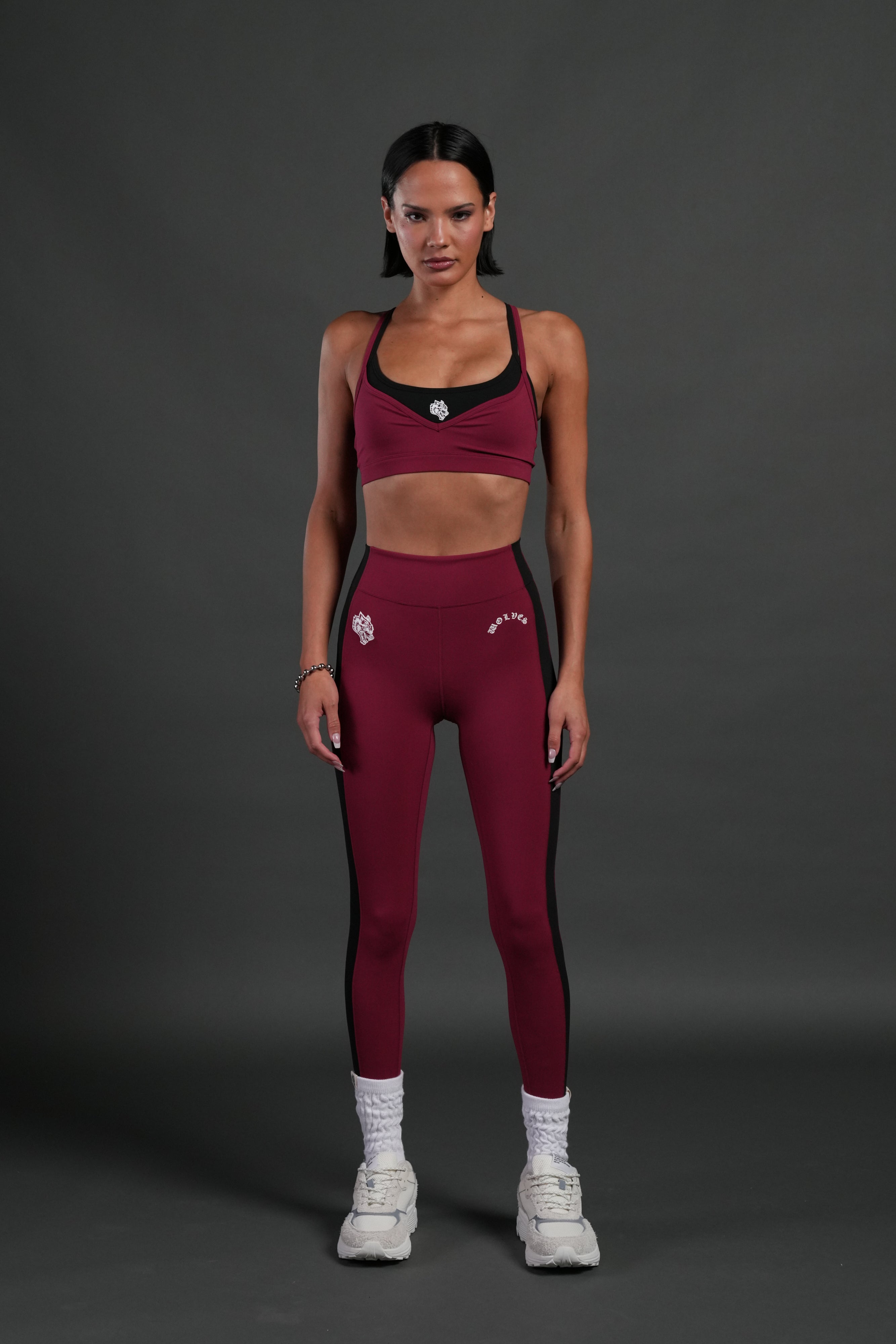 Wolf Chopper "Juliette" Energy Double Bra in Deep Raspberry