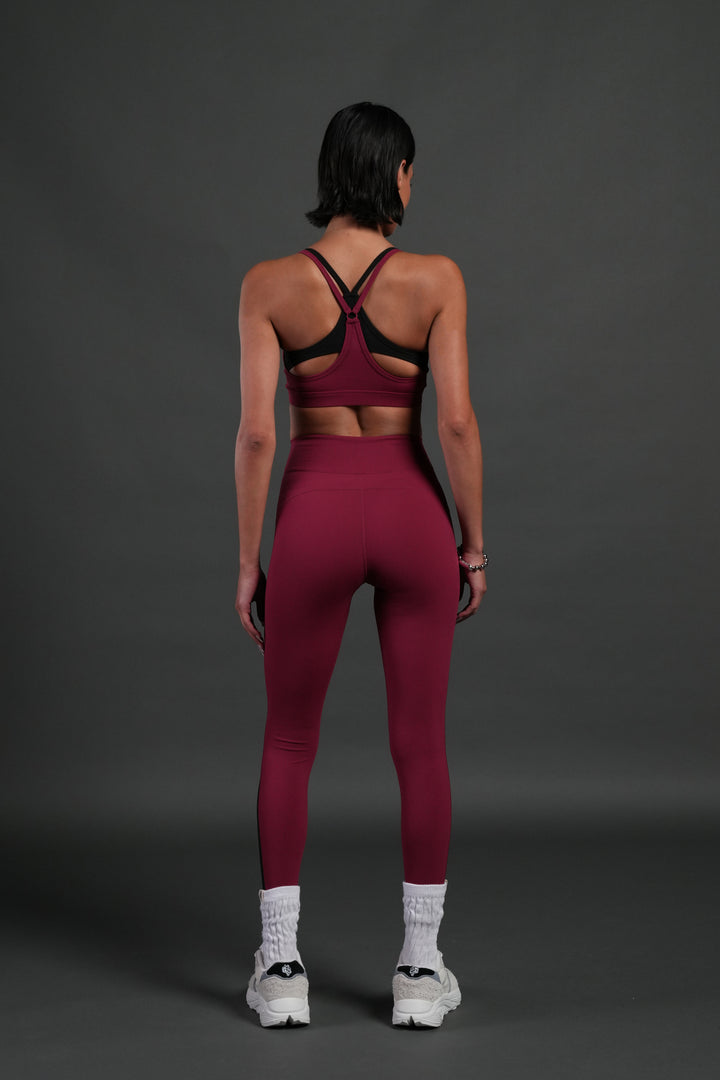 Wolf Chopper "Juliette" Energy Double Bra in Deep Raspberry