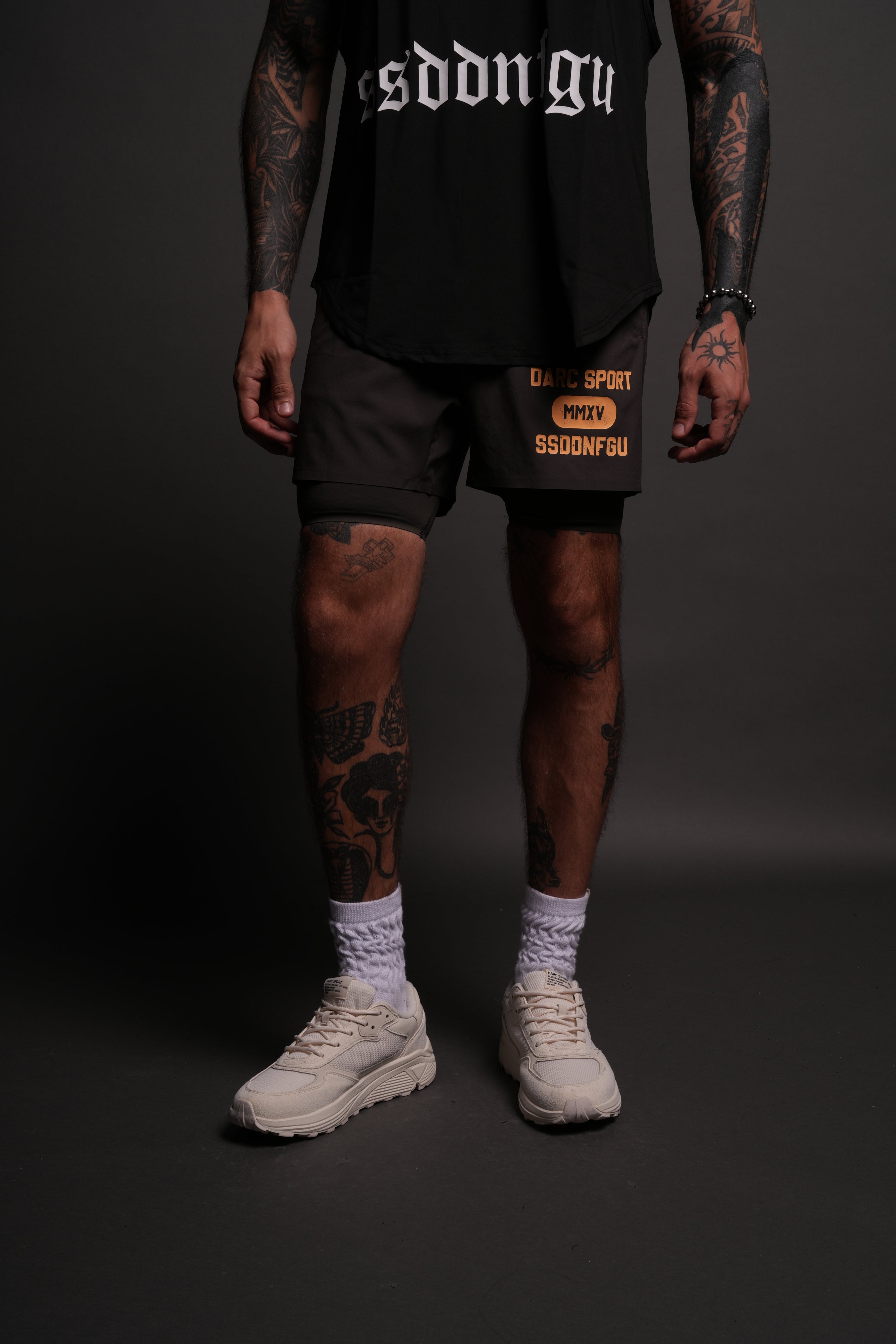トレーニング用品 darcsport wolves compression Shorts Wolves Forever Compression Shorts in Wolf Gray – DarcSport