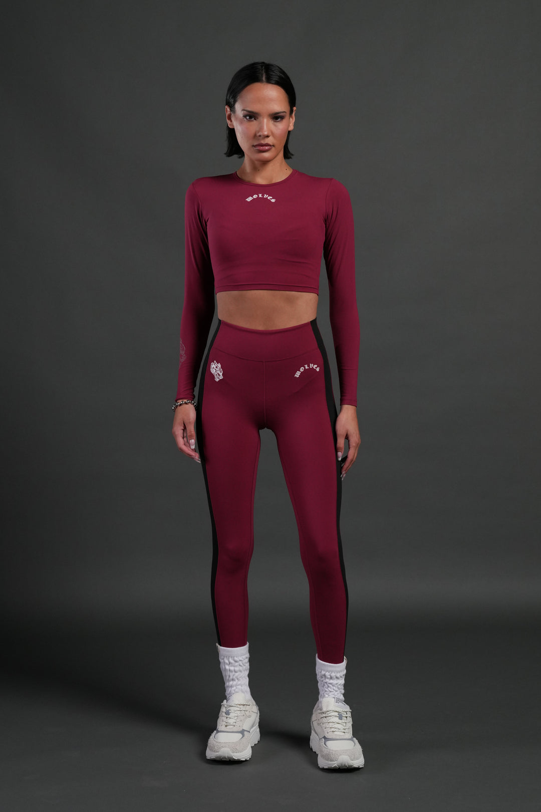 Love Story L/S "Energy" Top in Deep Raspberry