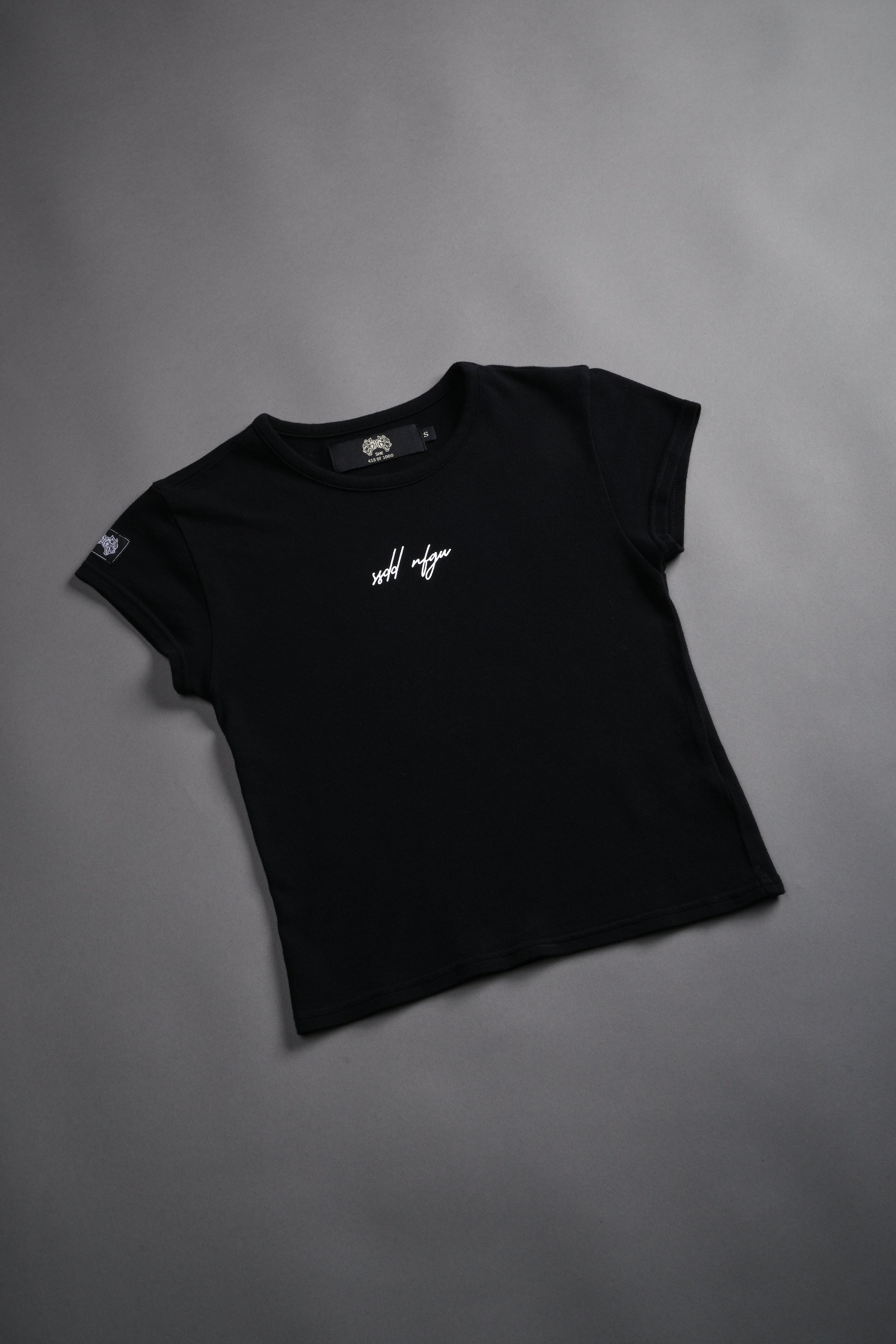 SSDD NFGU "Baby" Tee in Black