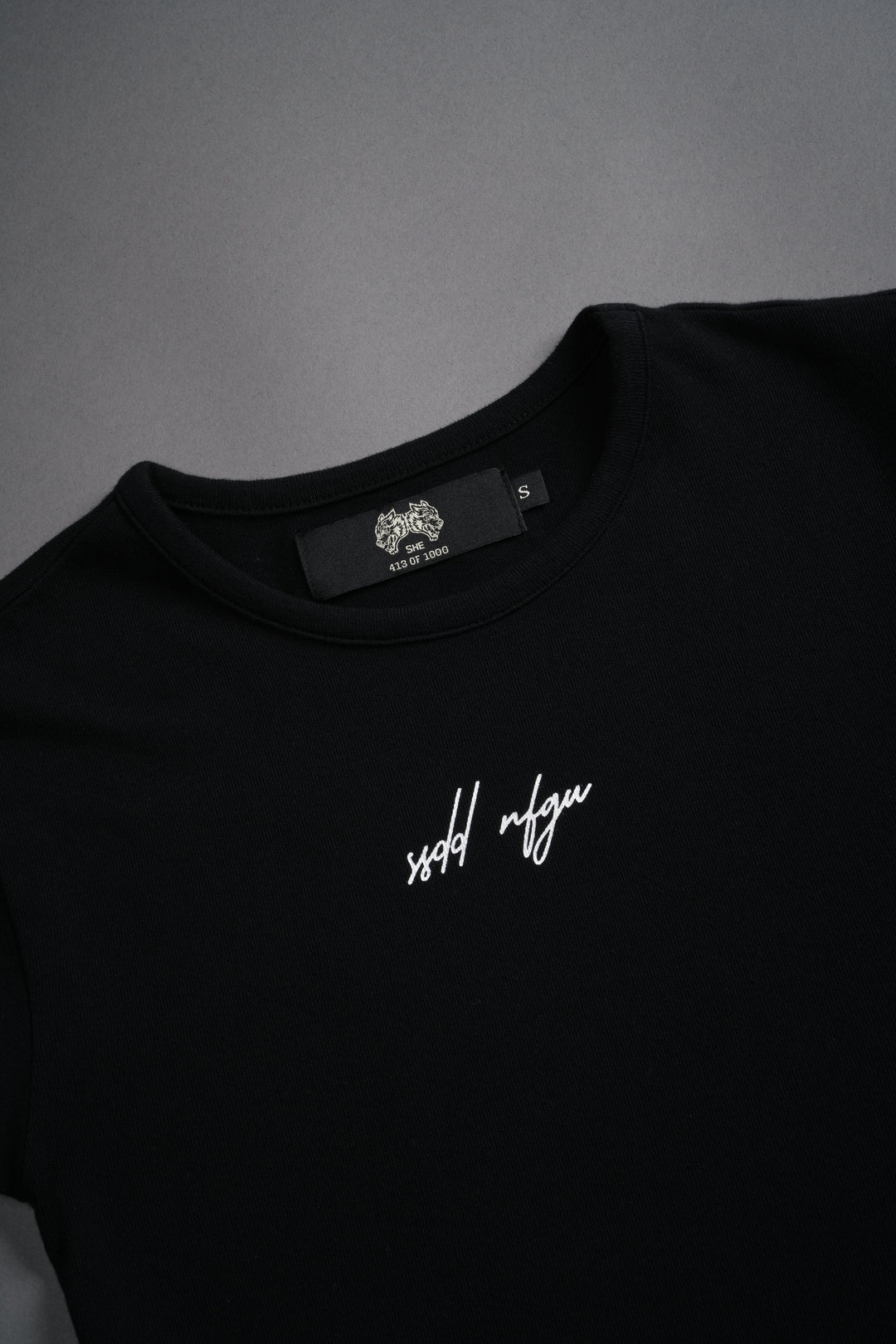 SSDD NFGU "Baby" Tee in Black